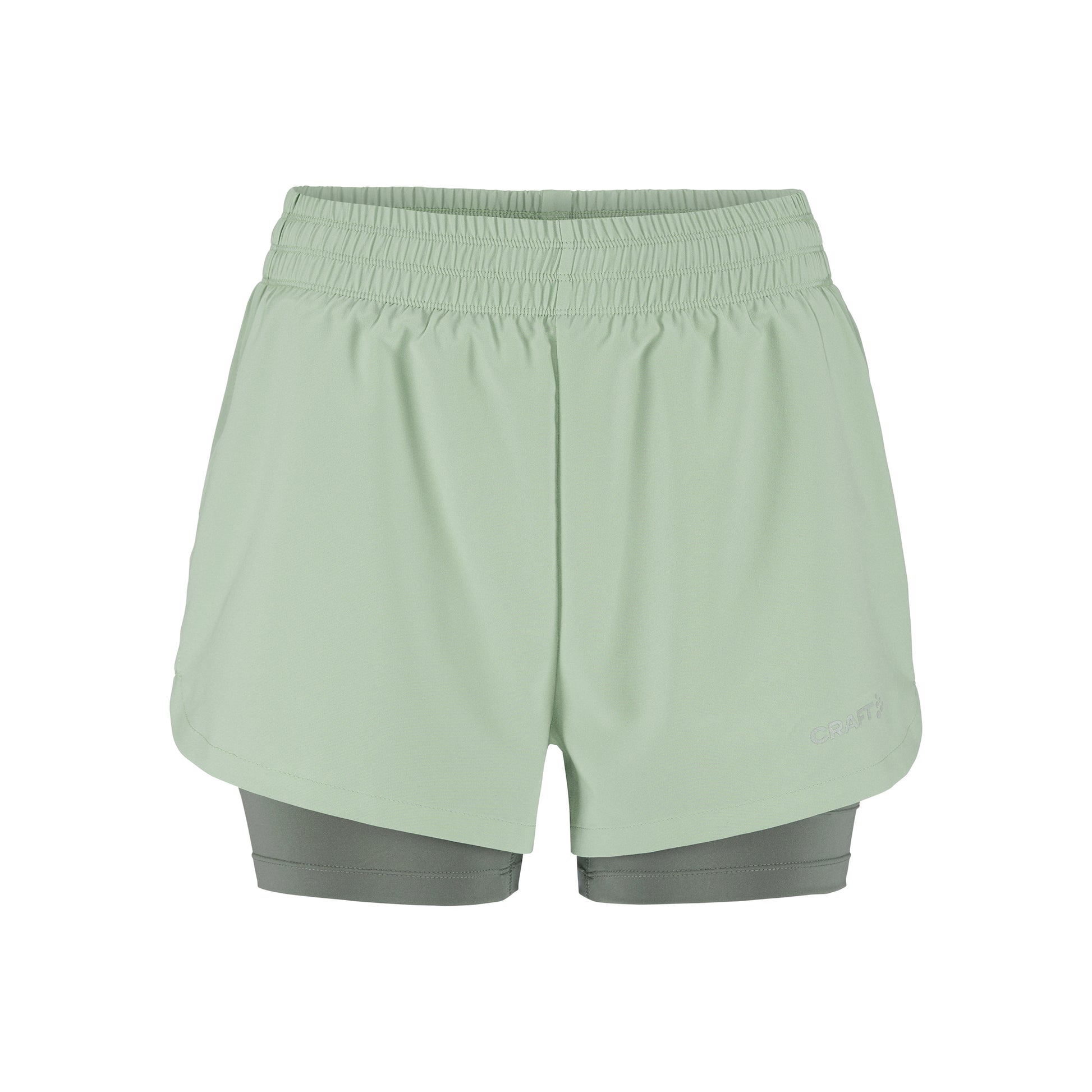 Craft ADV Essence 2in1 Running shorts Women - green