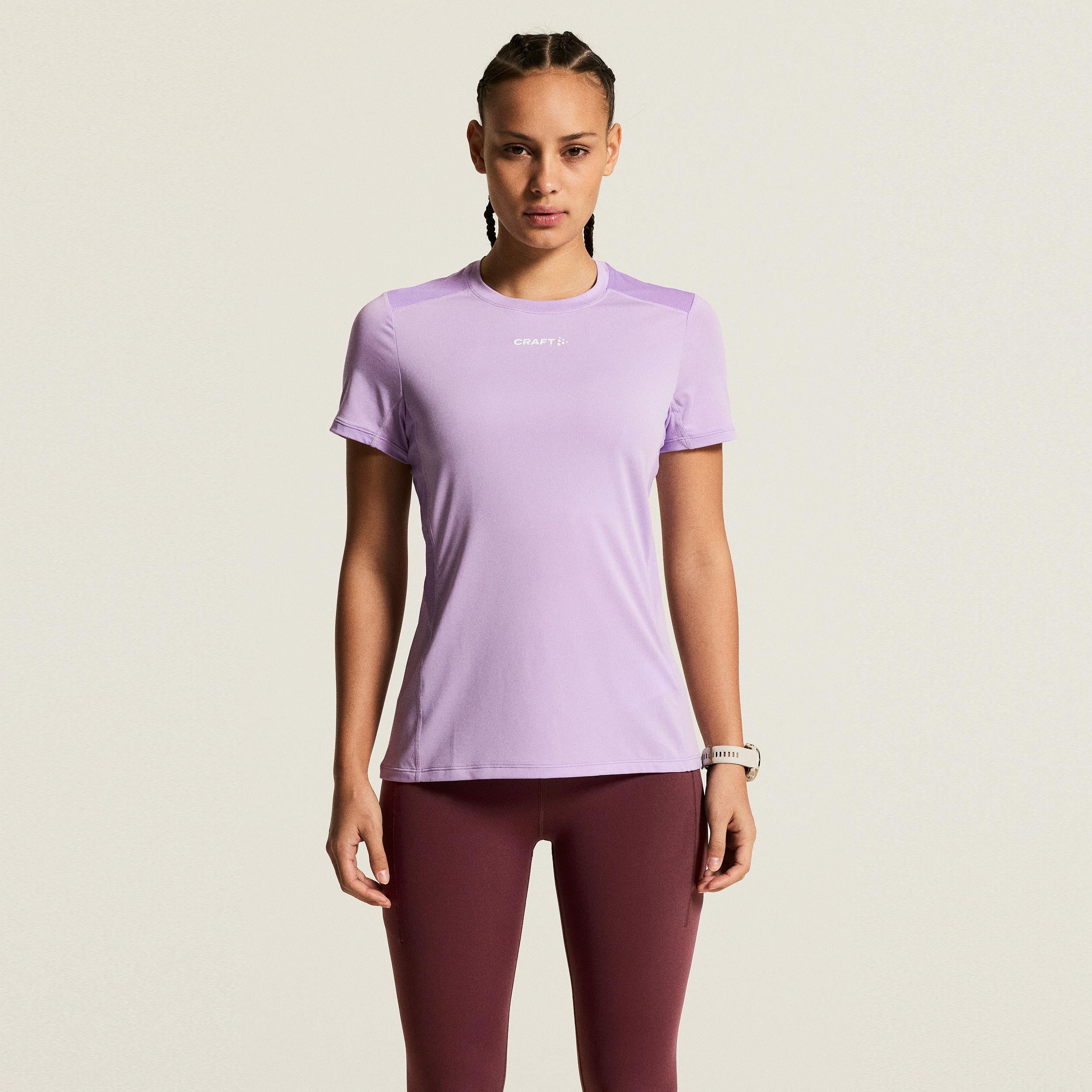 Craft ADV Essence Running shirt Women - lilac, lilac