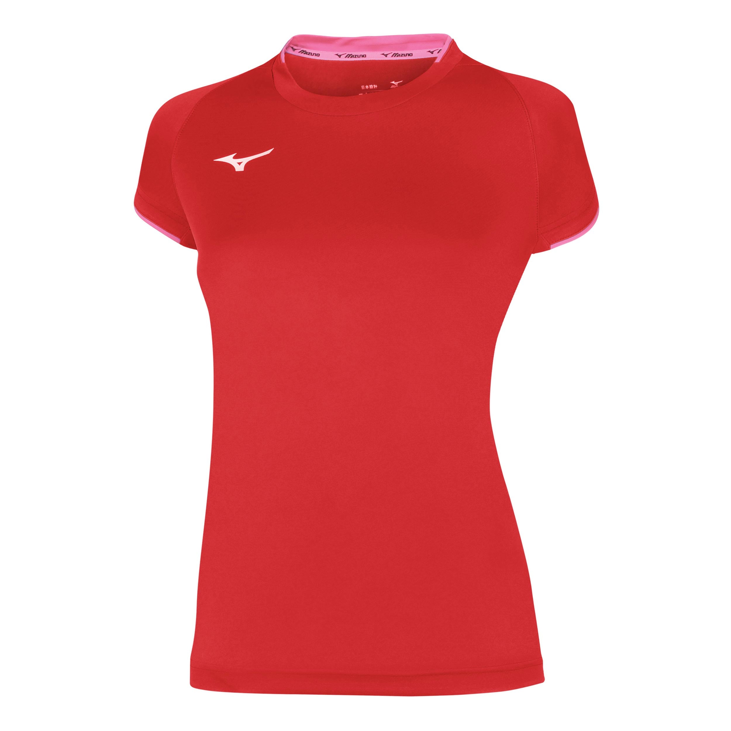 Mizuno Core T-Shirt Women - red, pink