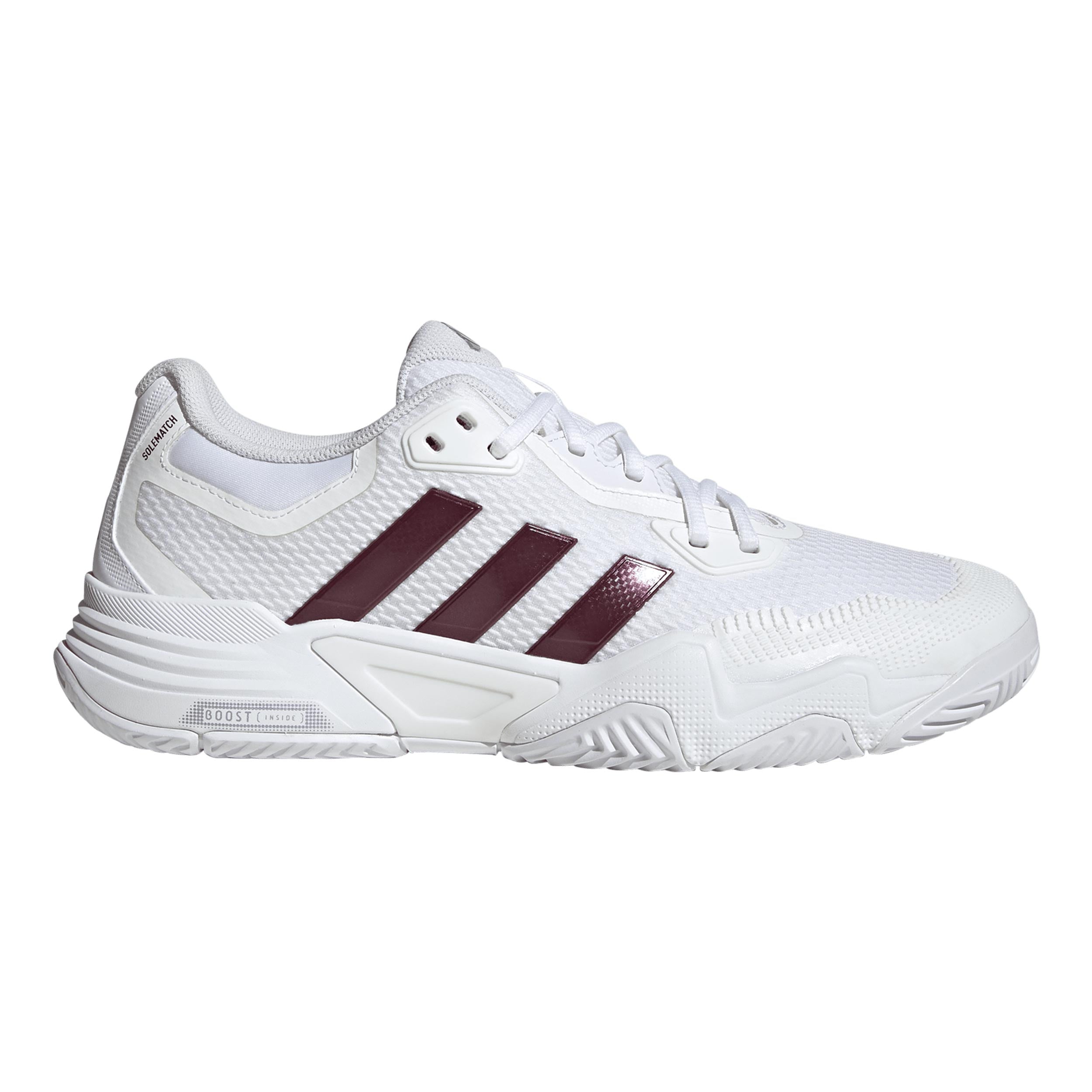 adidas Solematch Control 2 All court shoe Men - white, wine red