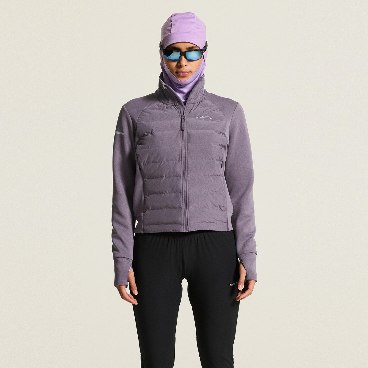 Craft SubZ Laufjacke Damen - mauve