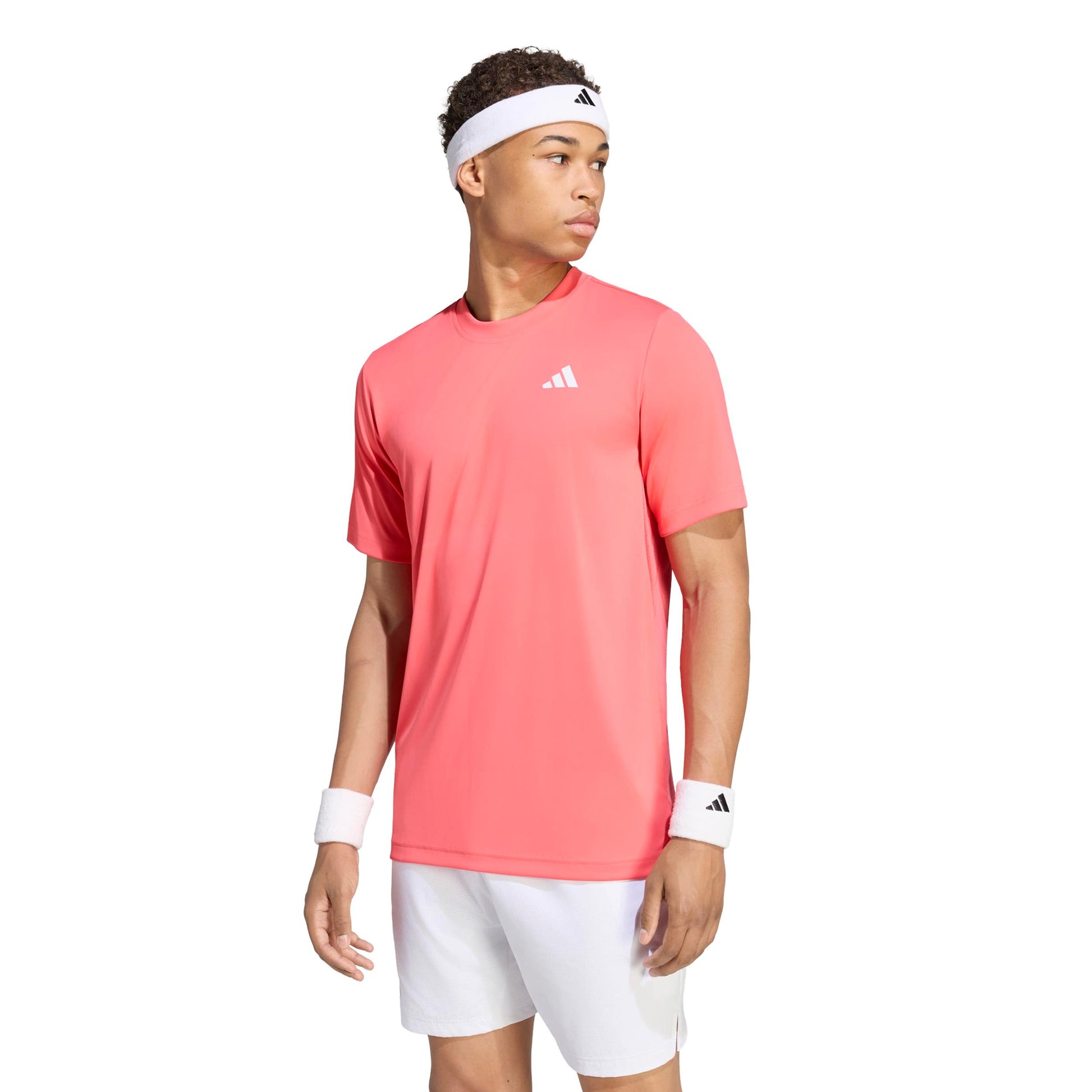 adidas Club T-Shirt Men - coral