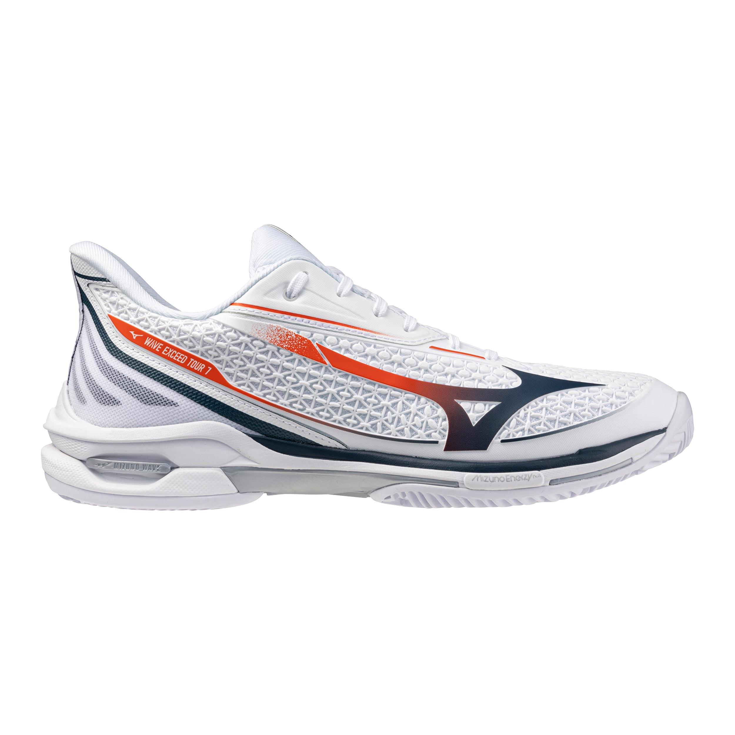 Mizuno Wave Exceed Tour 7 Sandplatzschuh Herren - weiß, blau