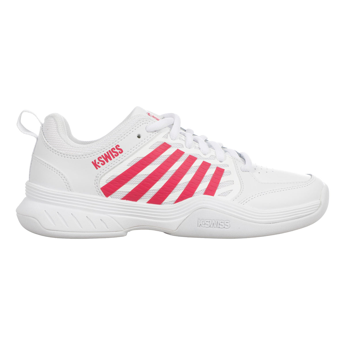 K-Swiss Court Express 2 Carpet shoe Women - white, dark red