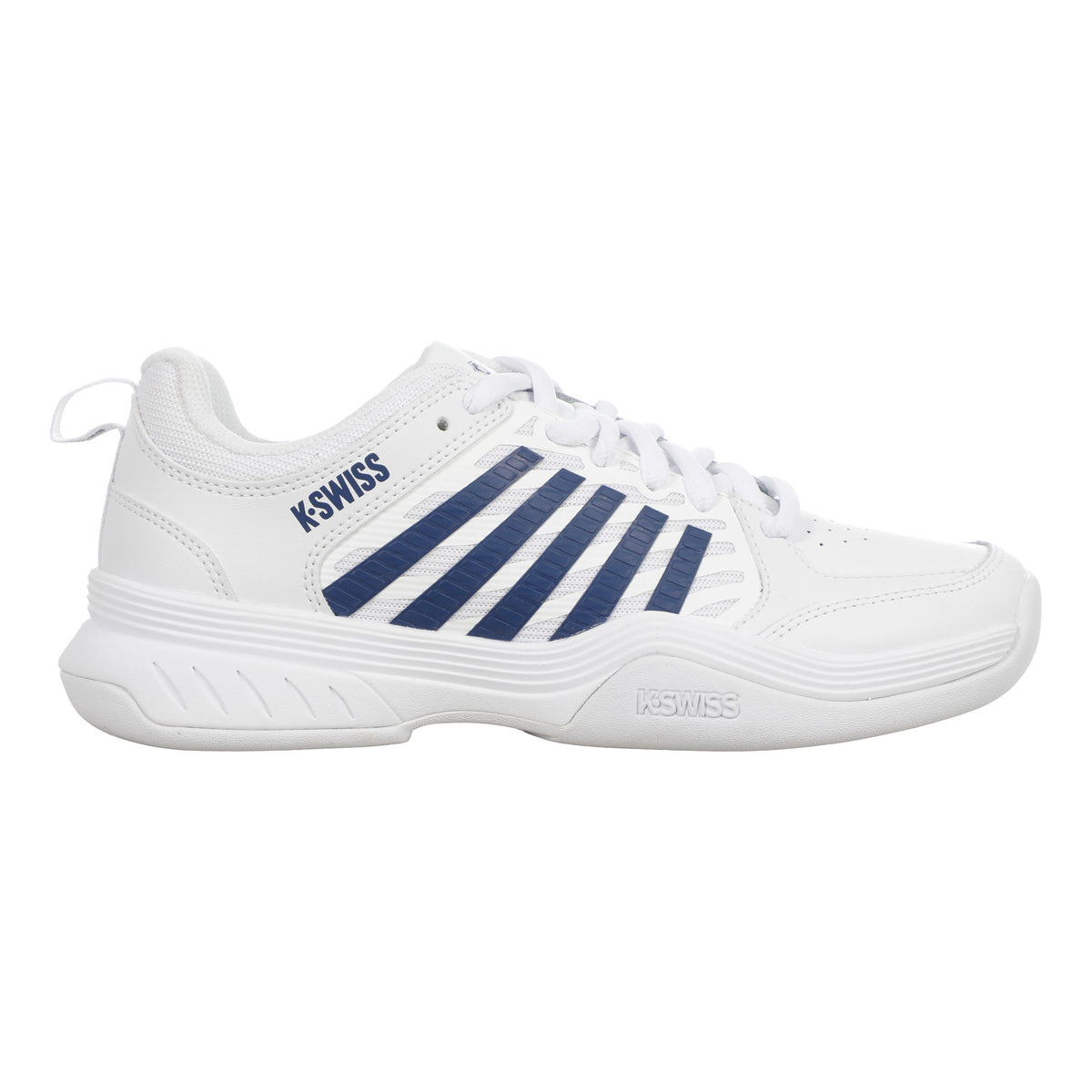 K-Swiss Court Express 2 Carpet shoe Kids - white, dark blue