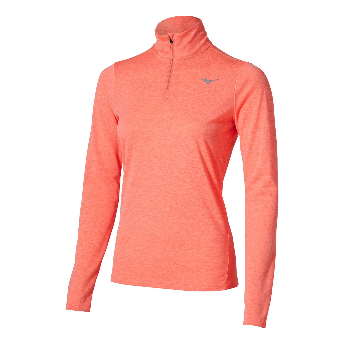 Mizuno Core Impulse Half Zip  Running shirt Women - coral