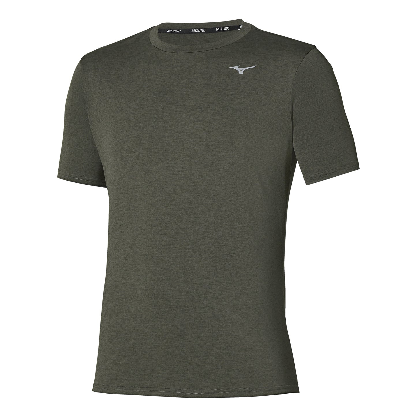 Mizuno Impulse Core Running shirt Men - dark green