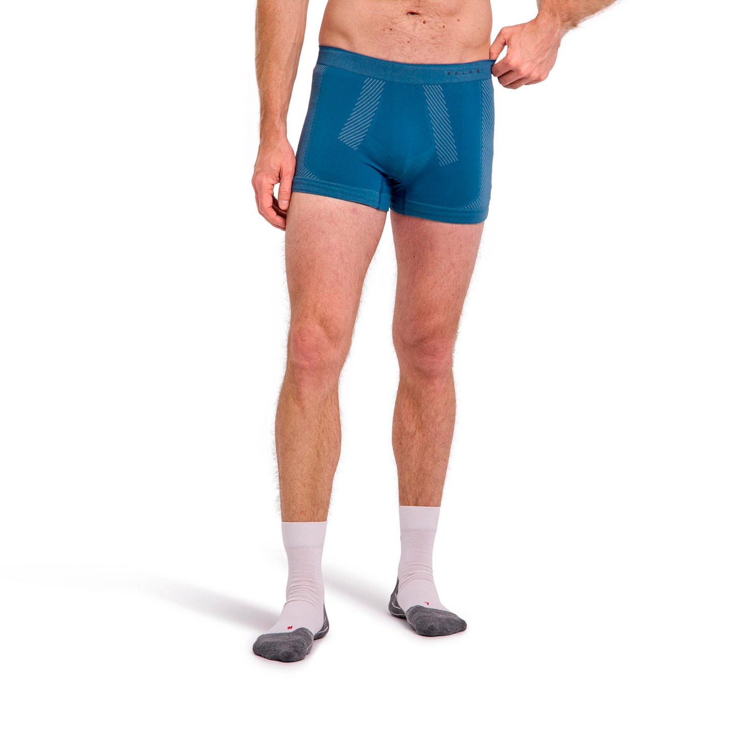 Falke Warm Boxer Boxer Short Herren - blaugrau