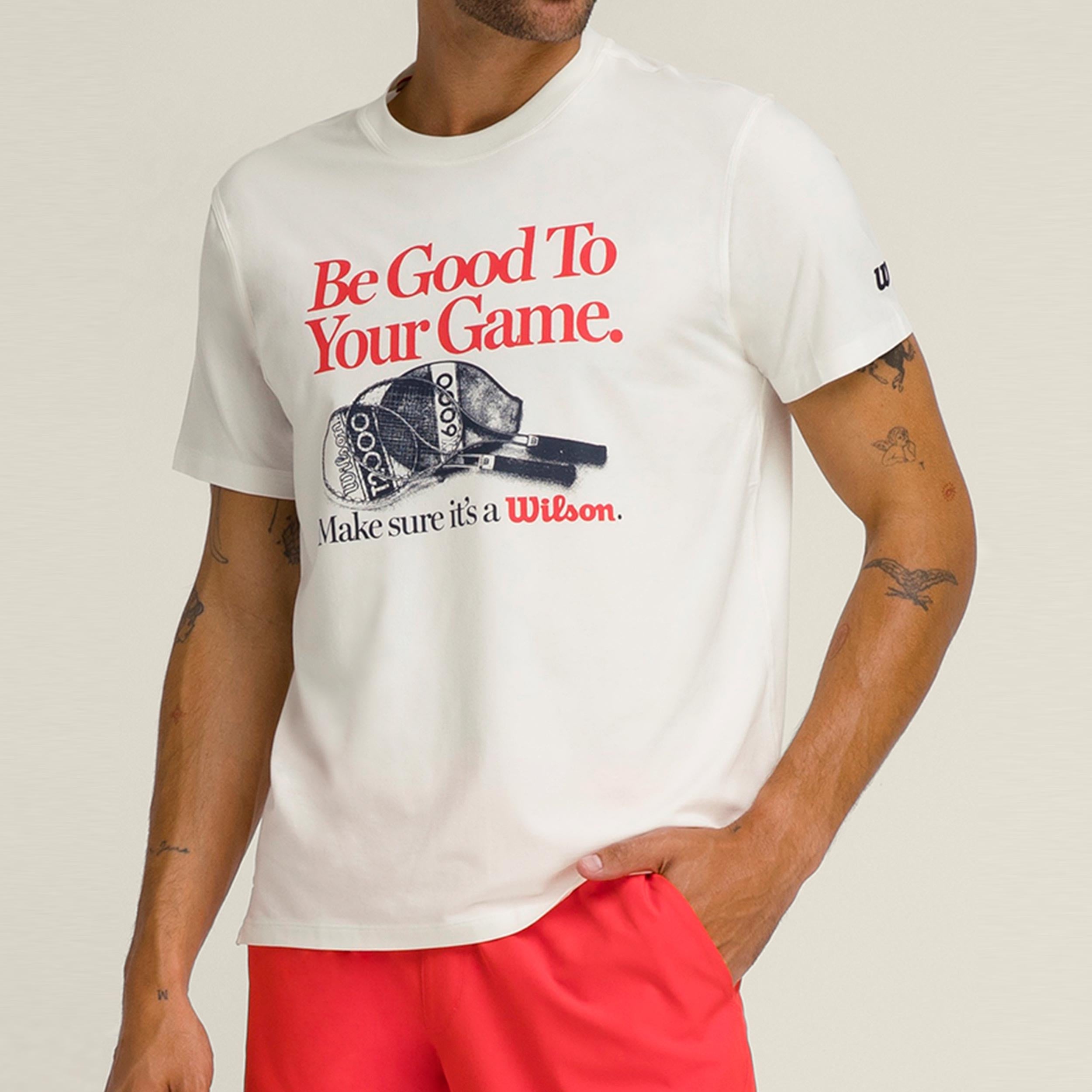 Wilson M Easy Street Tee T-Shirt -sand