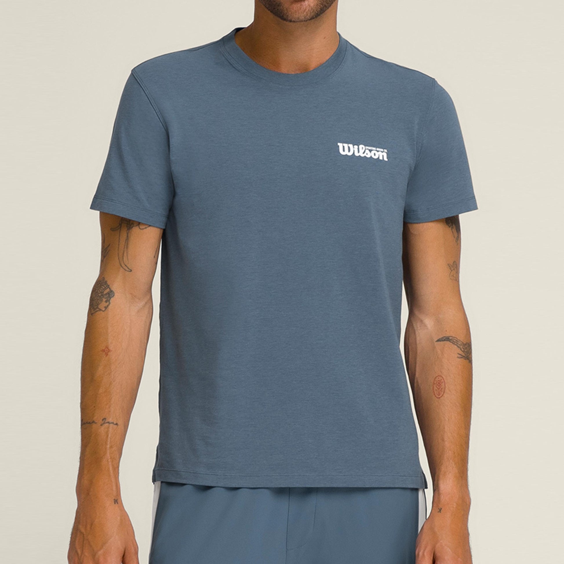 Wilson M Easy Street Tee T-Shirt -blau