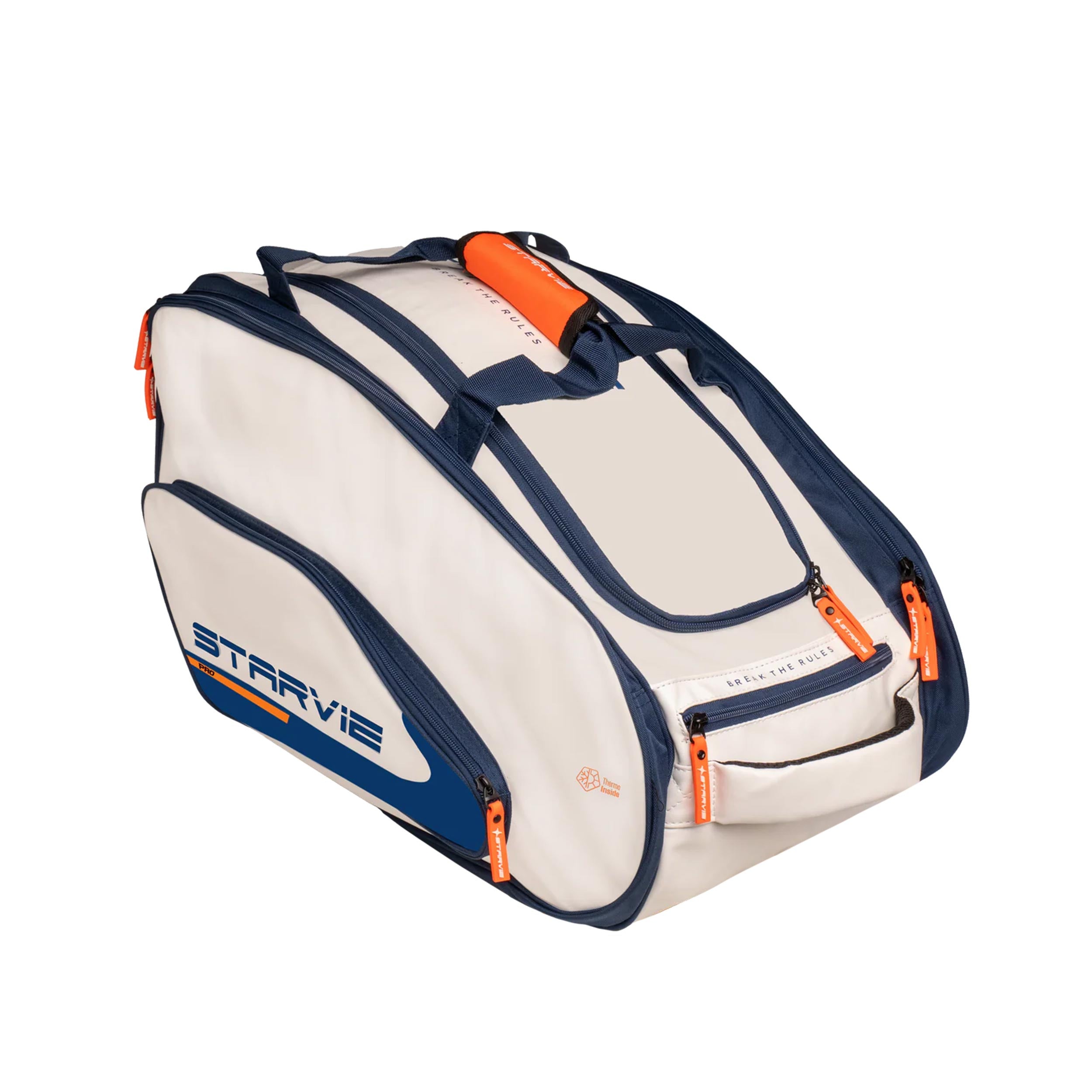 Starvie TACTIC PRO Padel racket bag -white, dark blue