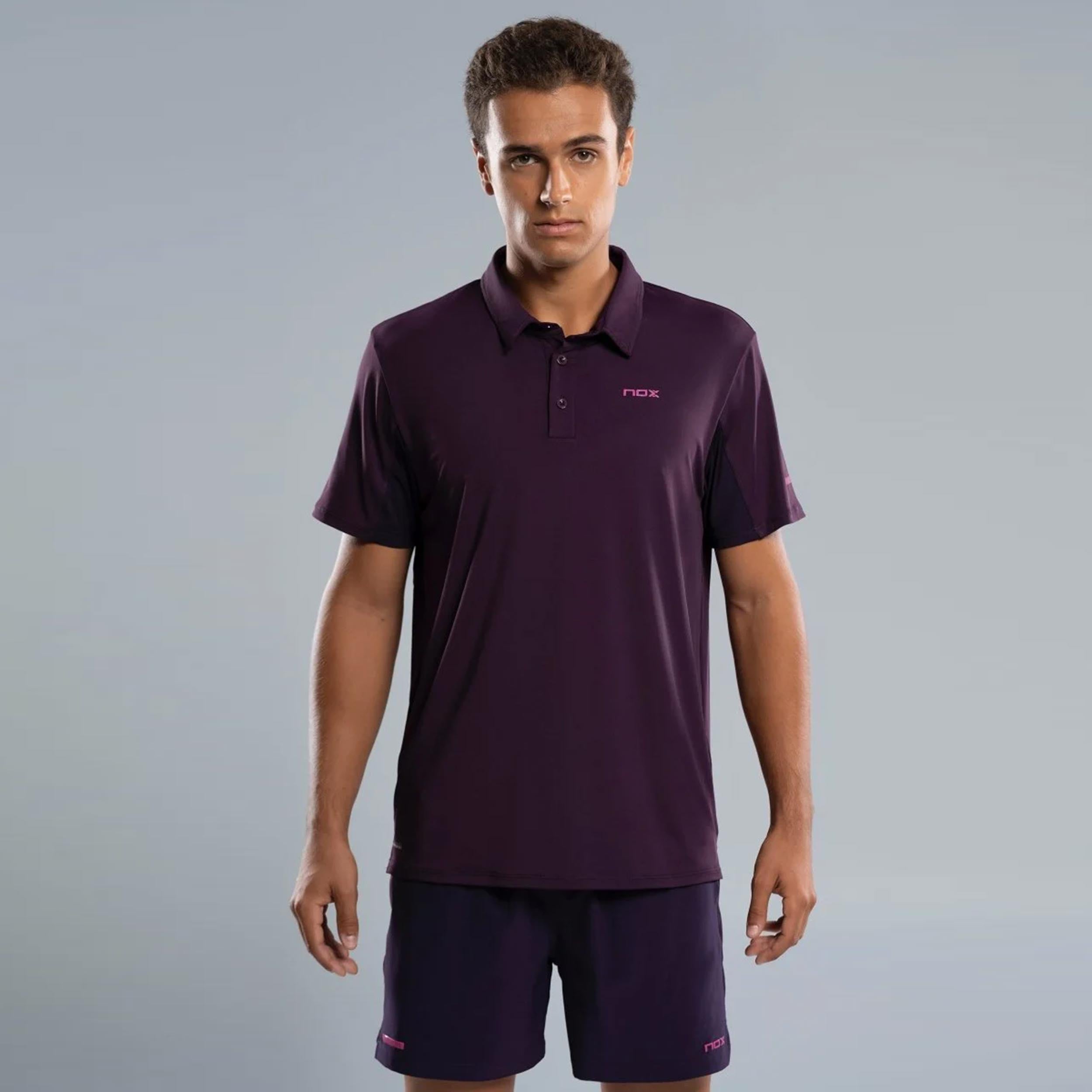 NOX Pro Polo Herren-lila