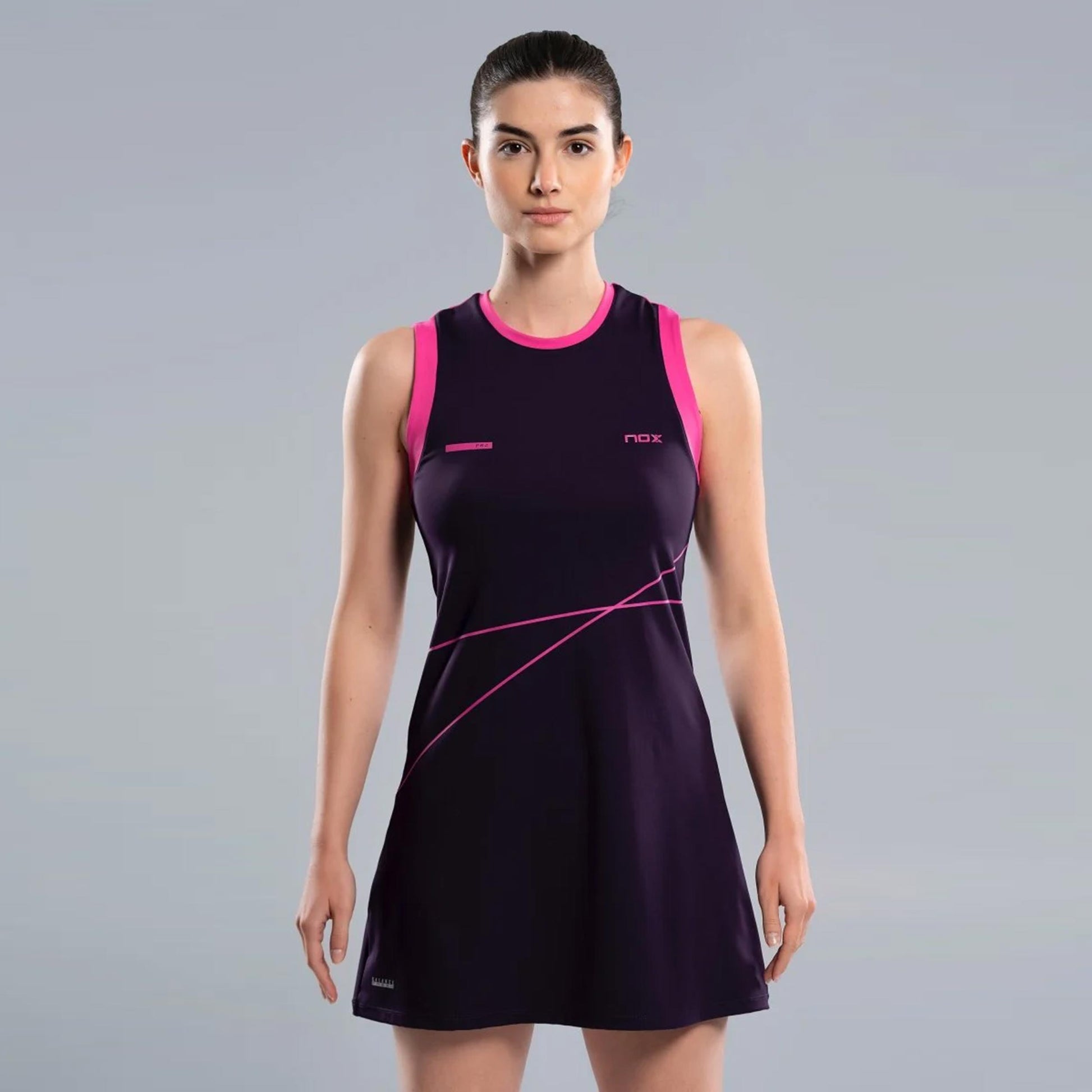 NOX Kleid Damen-schwarz,pink