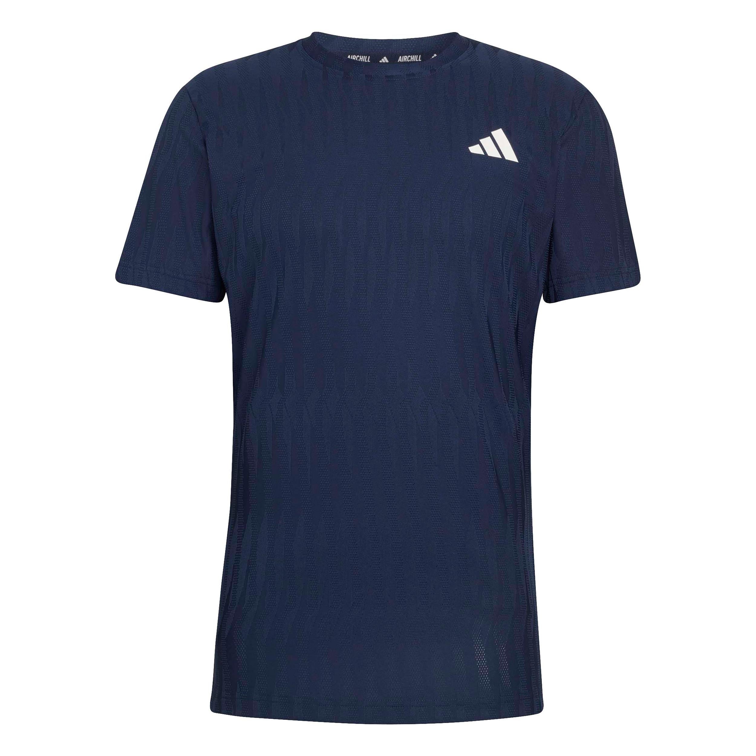 adidas Freelift T-Shirt Men - dark blue, white