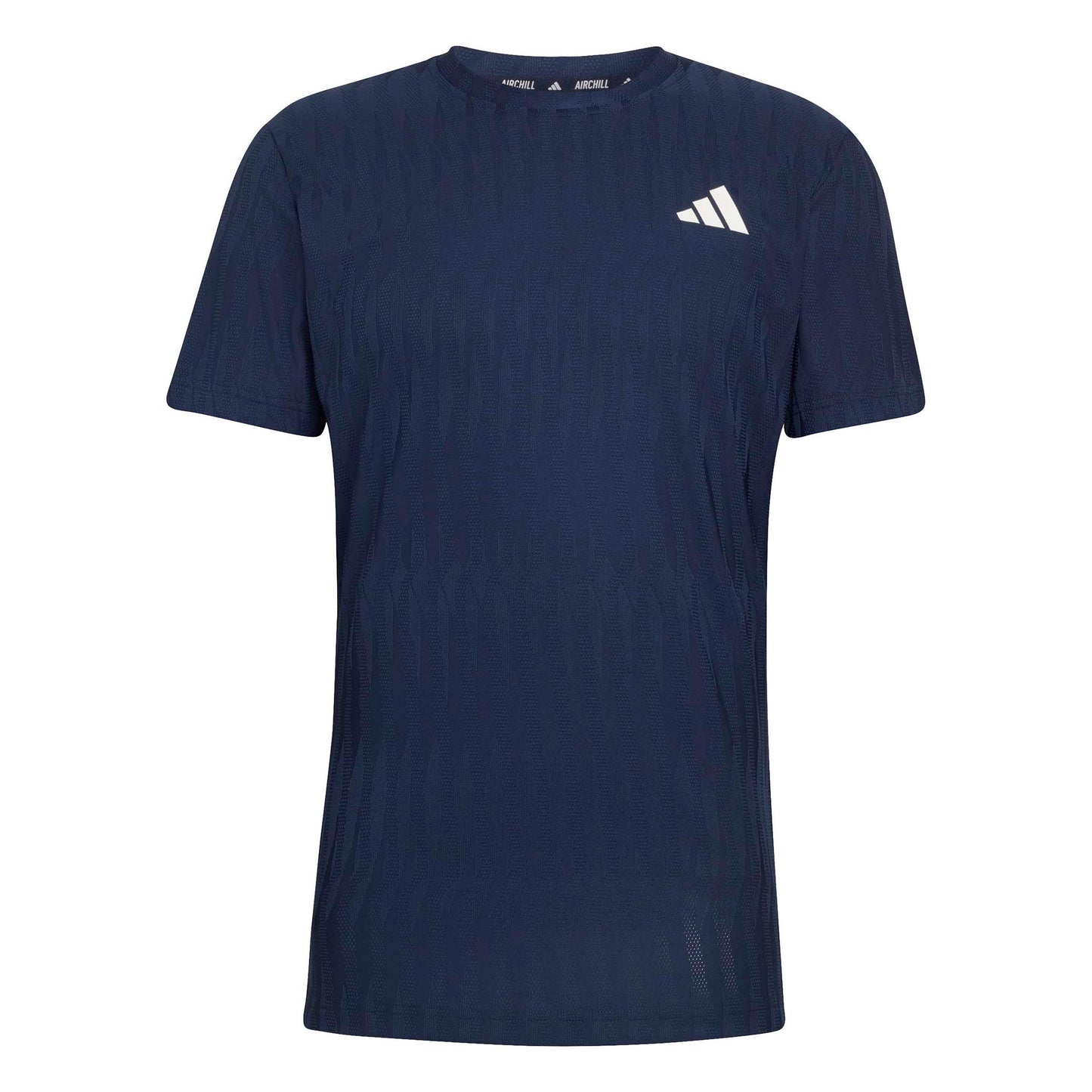 adidas Freelift T-Shirt Herren - dunkelblau, weiß