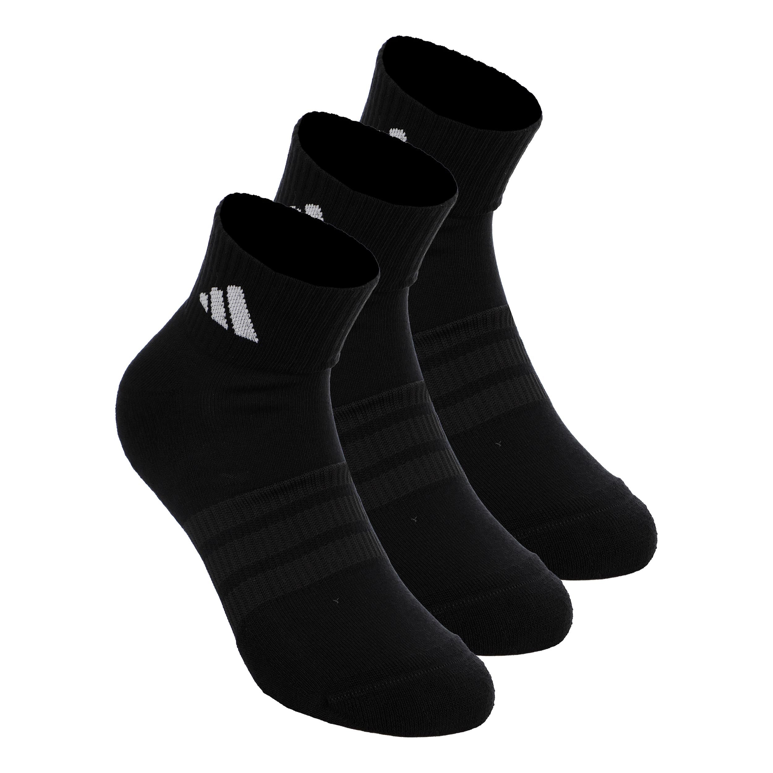 adidas Essentials Ankle 3P Tennis socks - 3 Pack Unisex-black