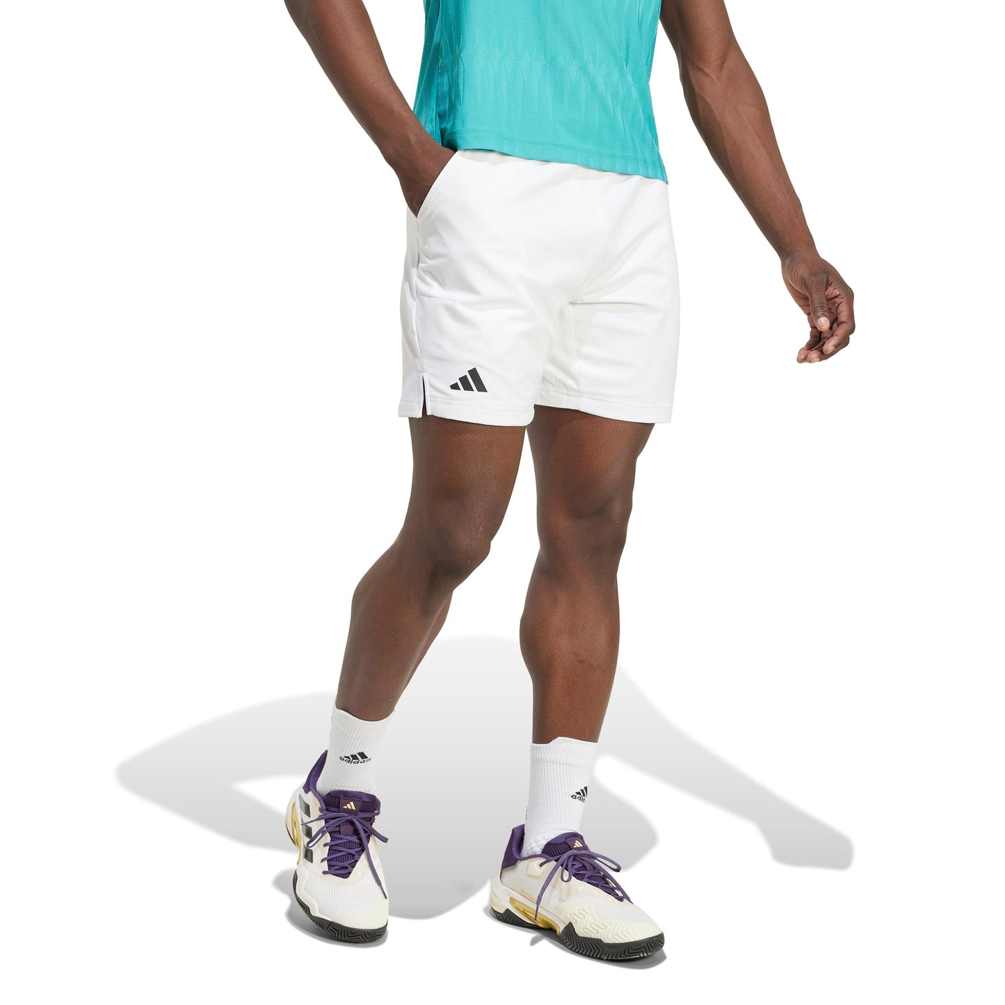 adidas Ergo 9Inch Shorts Herren-weiß