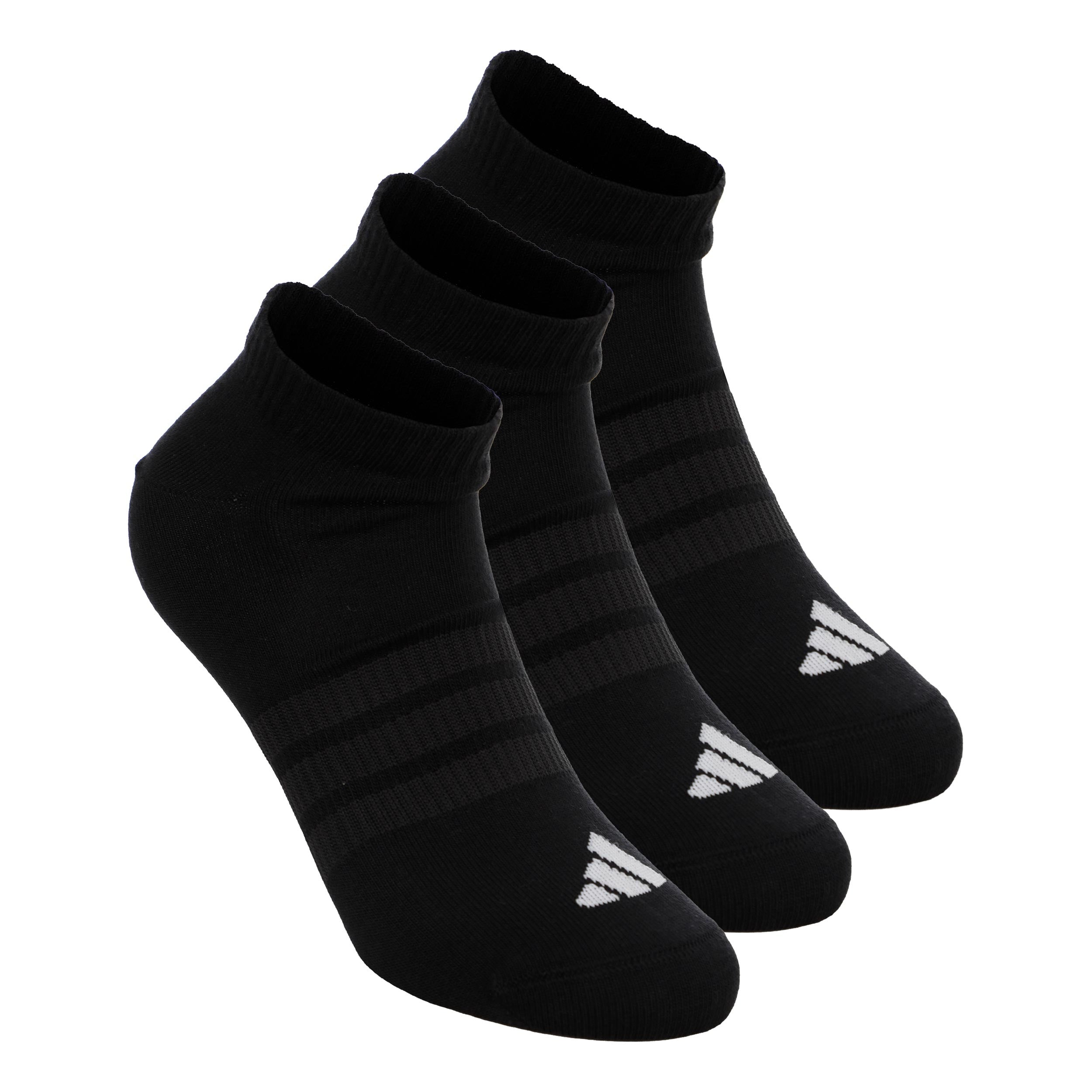 adidas Essentials Low 3P Tennis socks - 3 Pack Unisex-black