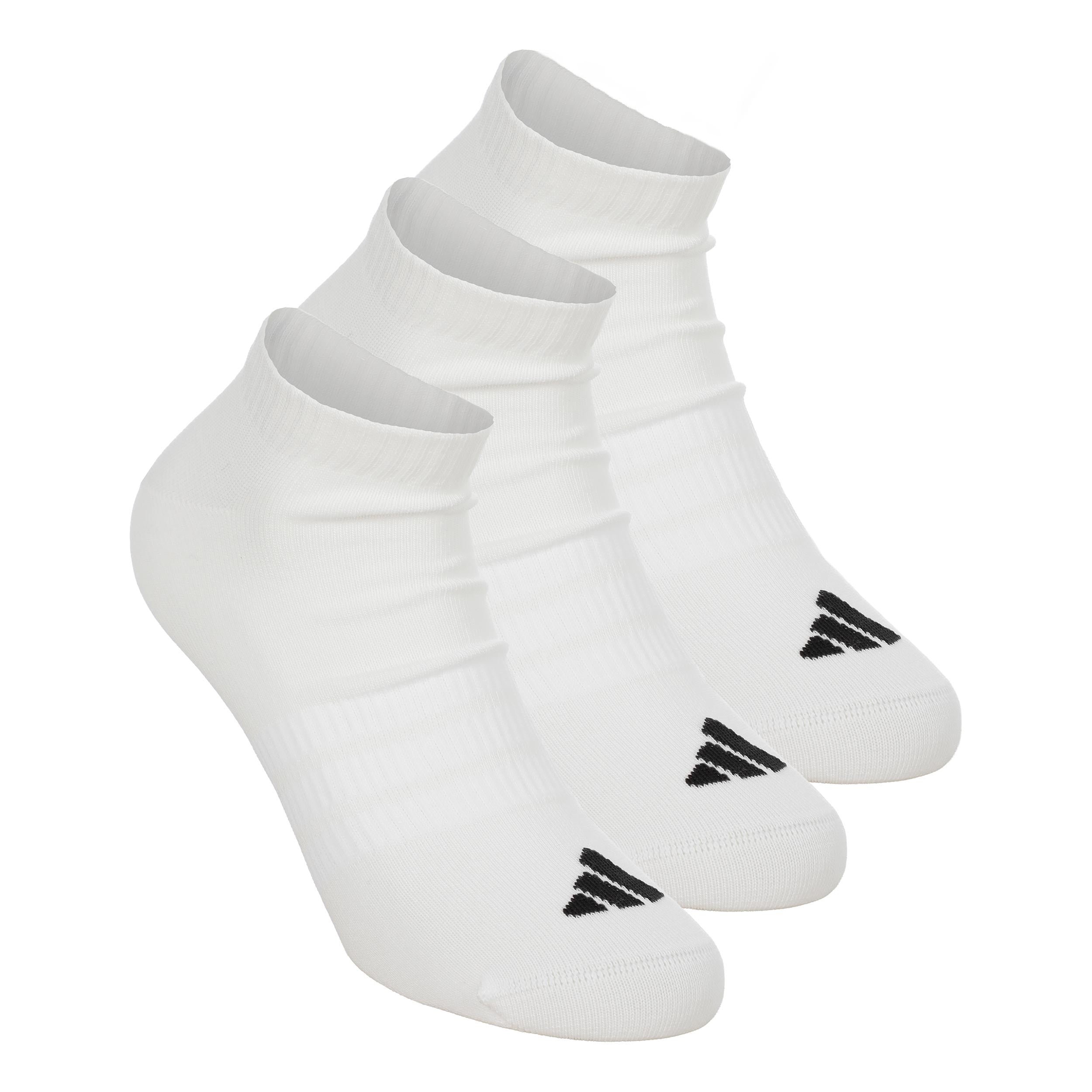 adidas Essentials Low 3P Tennis socks - 3 Pack Unisex-white, black