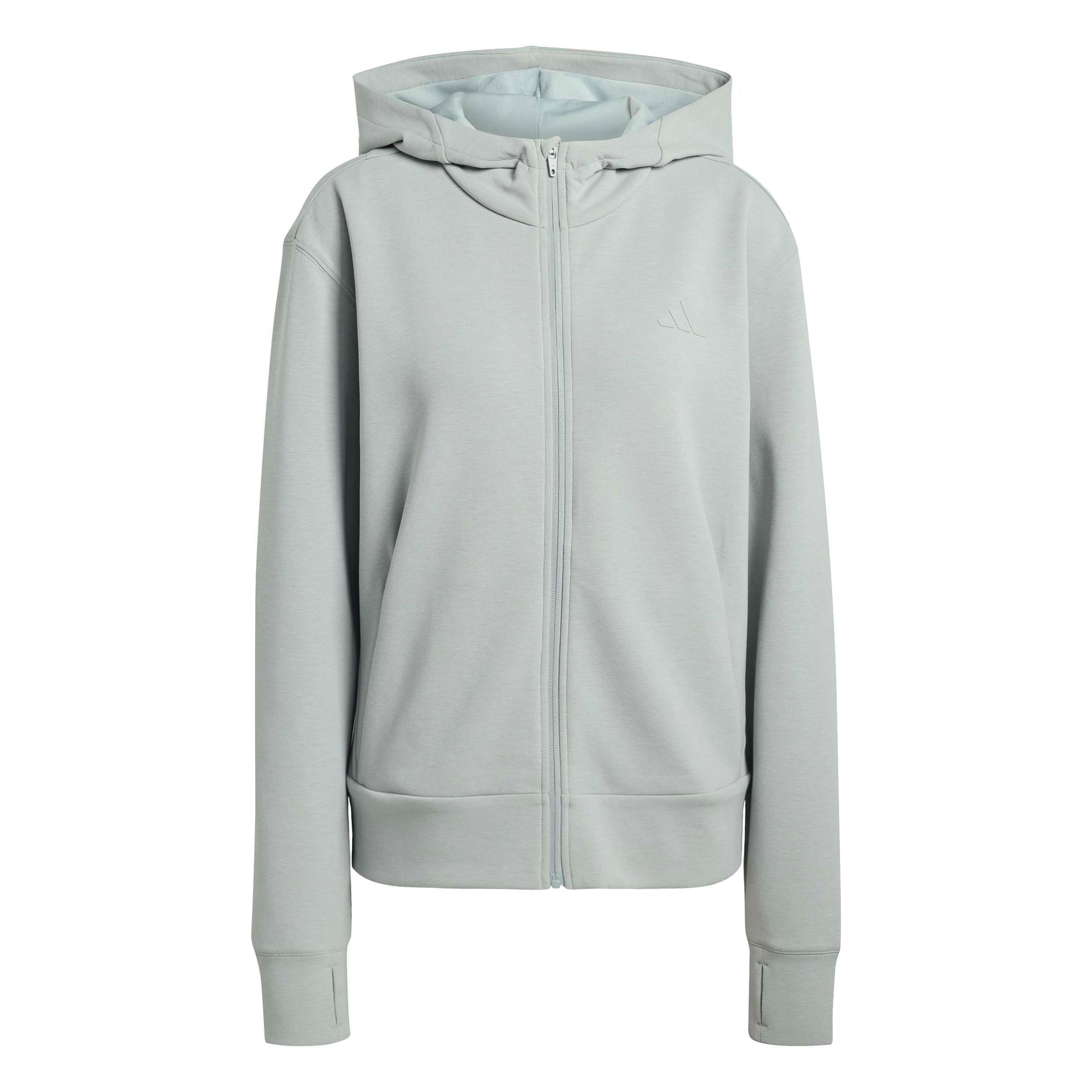adidas D4T Sweatjacke Damen - salbei