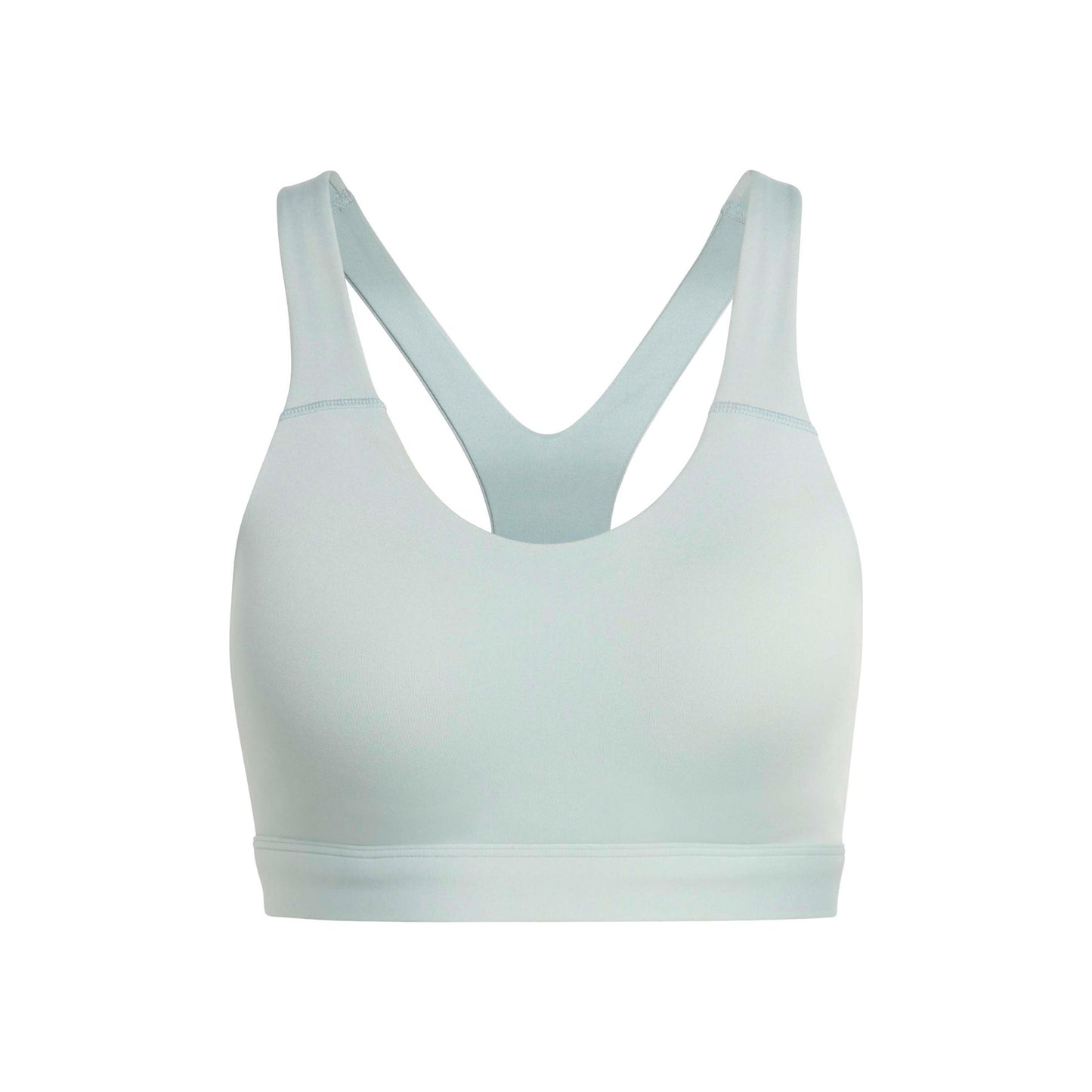adidas Optime Essentials High Support Sport-BH Damen - salbei