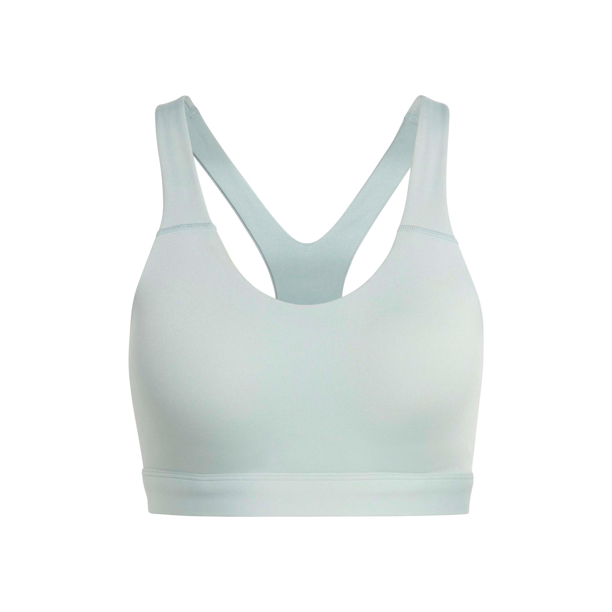 adidas Optime Essentials High Support Sport-BH Damen - salbei