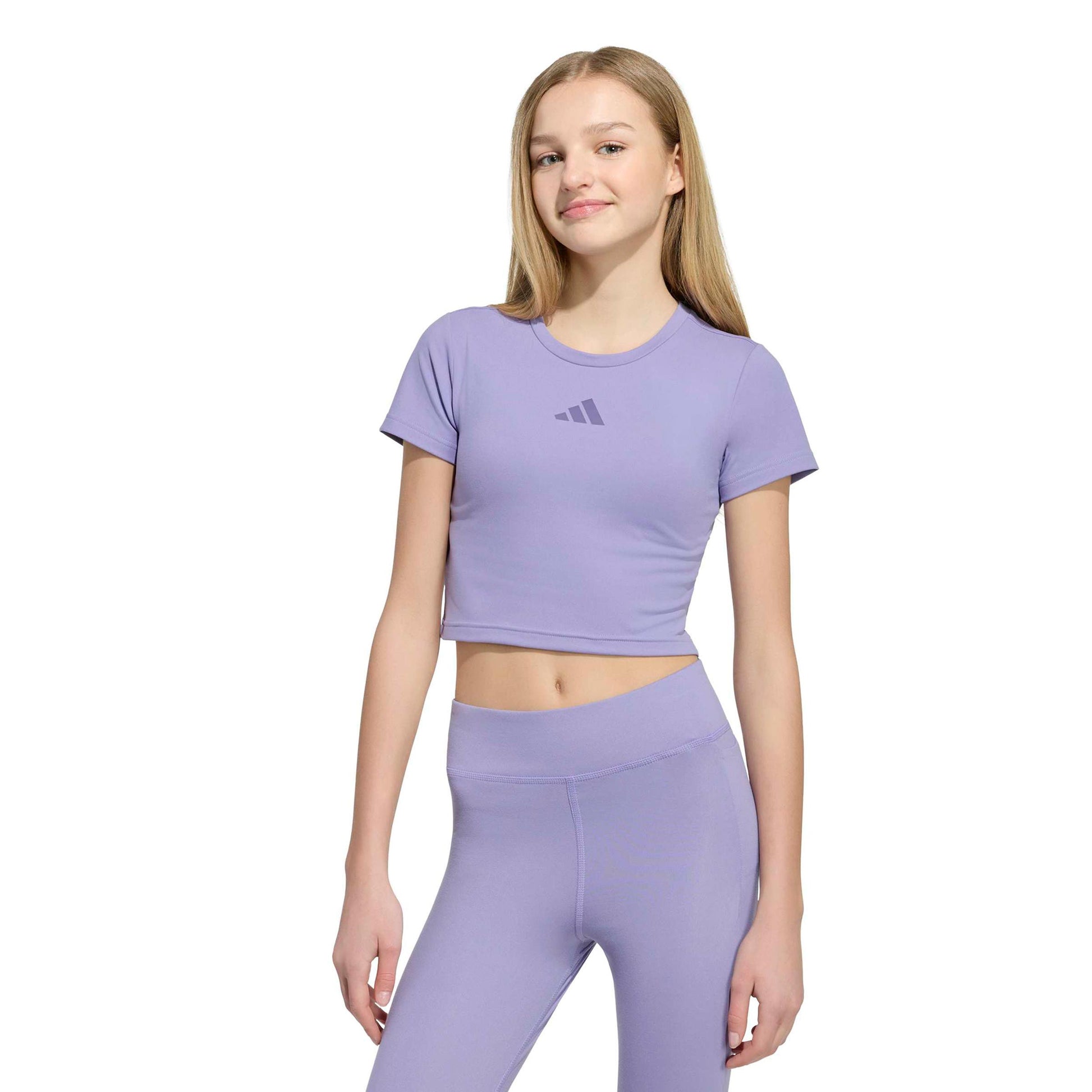 adidas Soft T-Shirt Kids - lilac