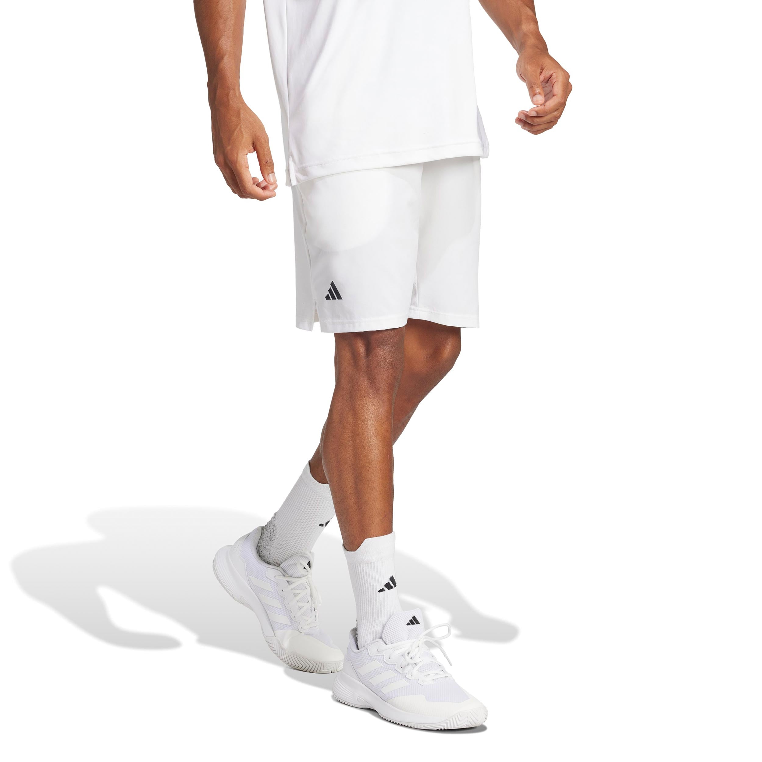 adidas Club 9Inch Sweat Shorts Men-white