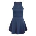 Y- Kleid Damen - dunkelblau, weiß
