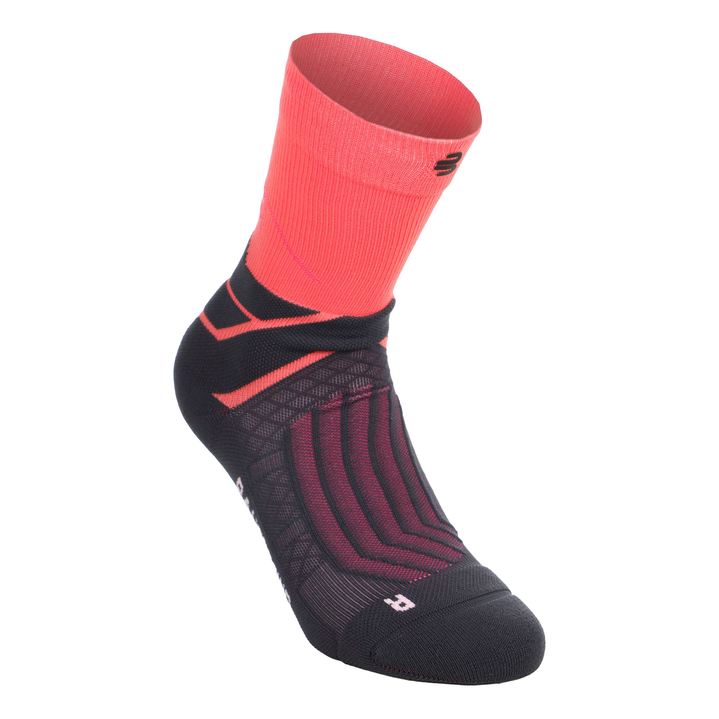 Bauerfeind Run Performance Mid Cut  Running socks Women-coral