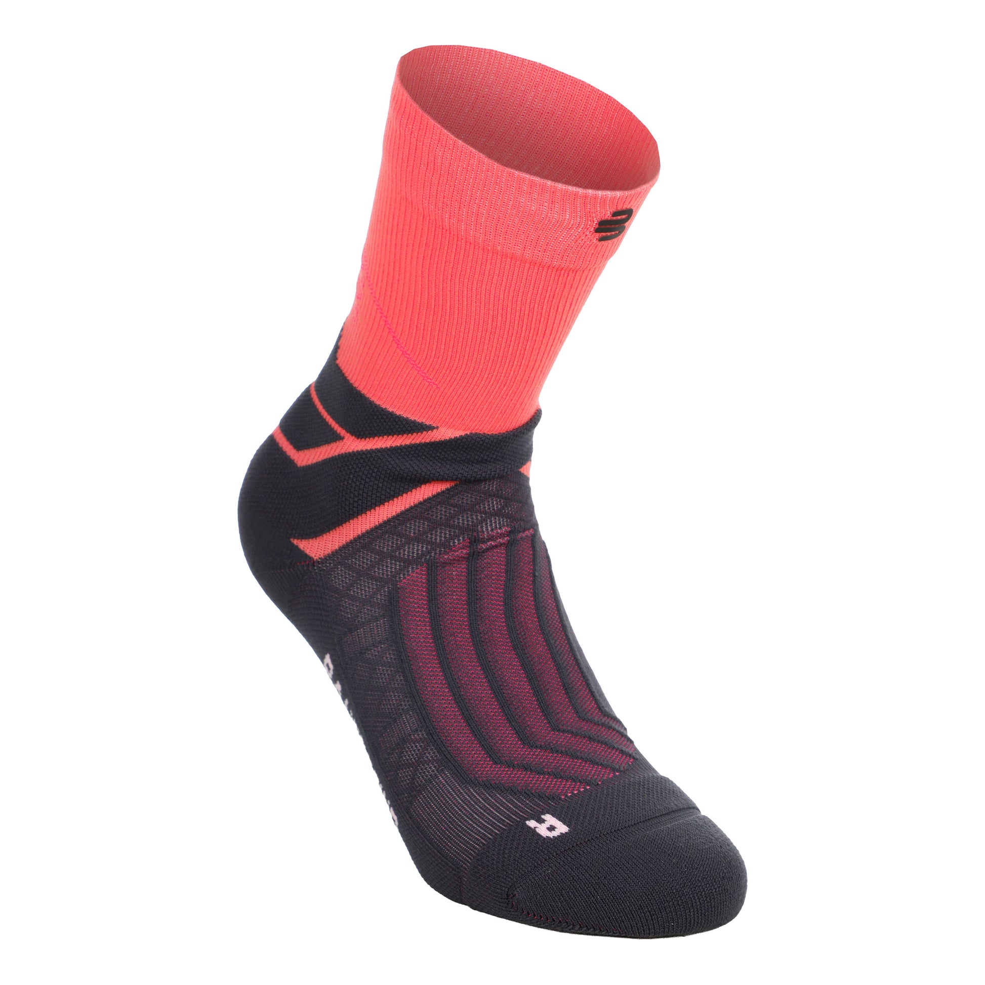 Bauerfeind Run Performance Mid Cut  Running socks Women-coral