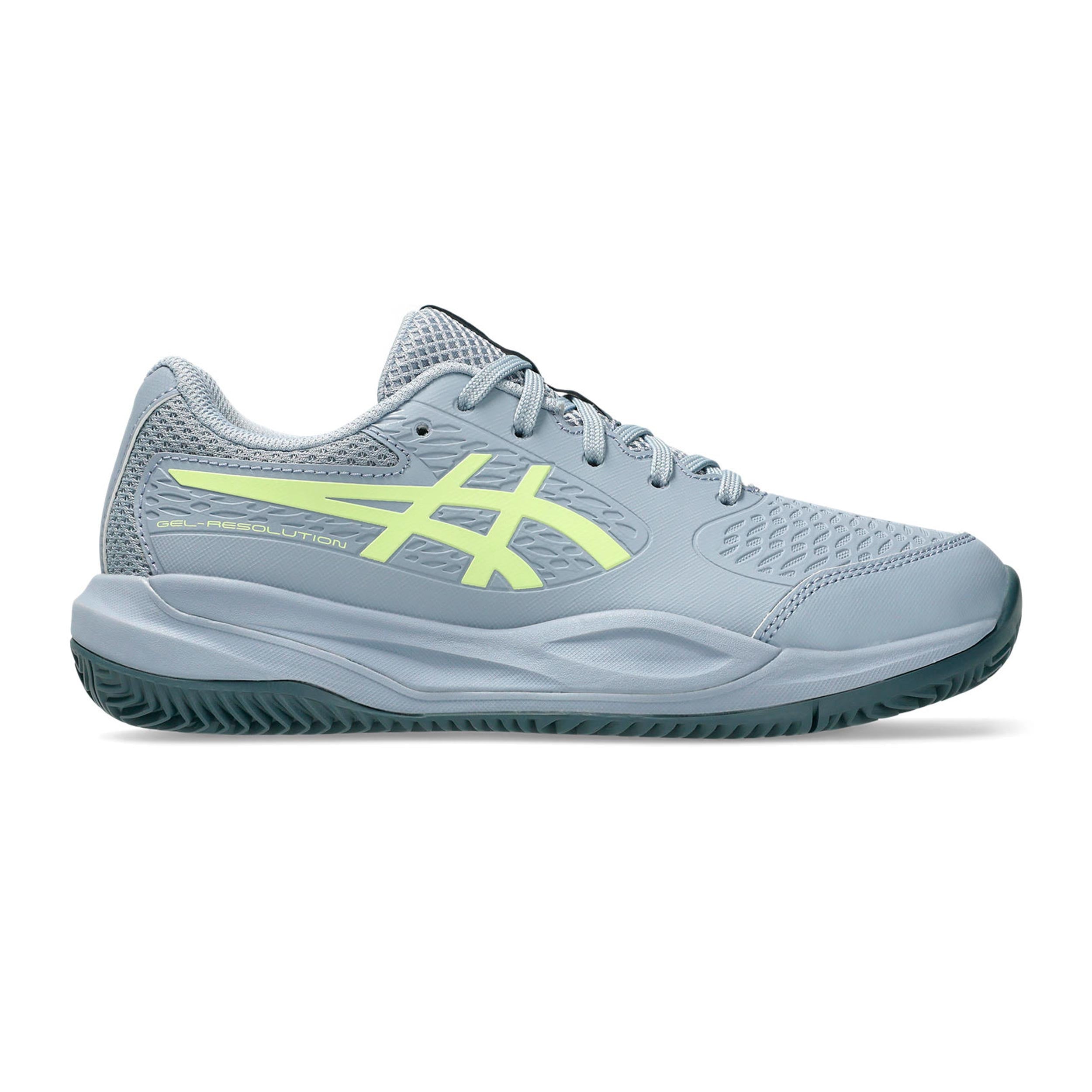 ASICS Gel-Resolution X GS Clay court shoe Kids - grey, lime