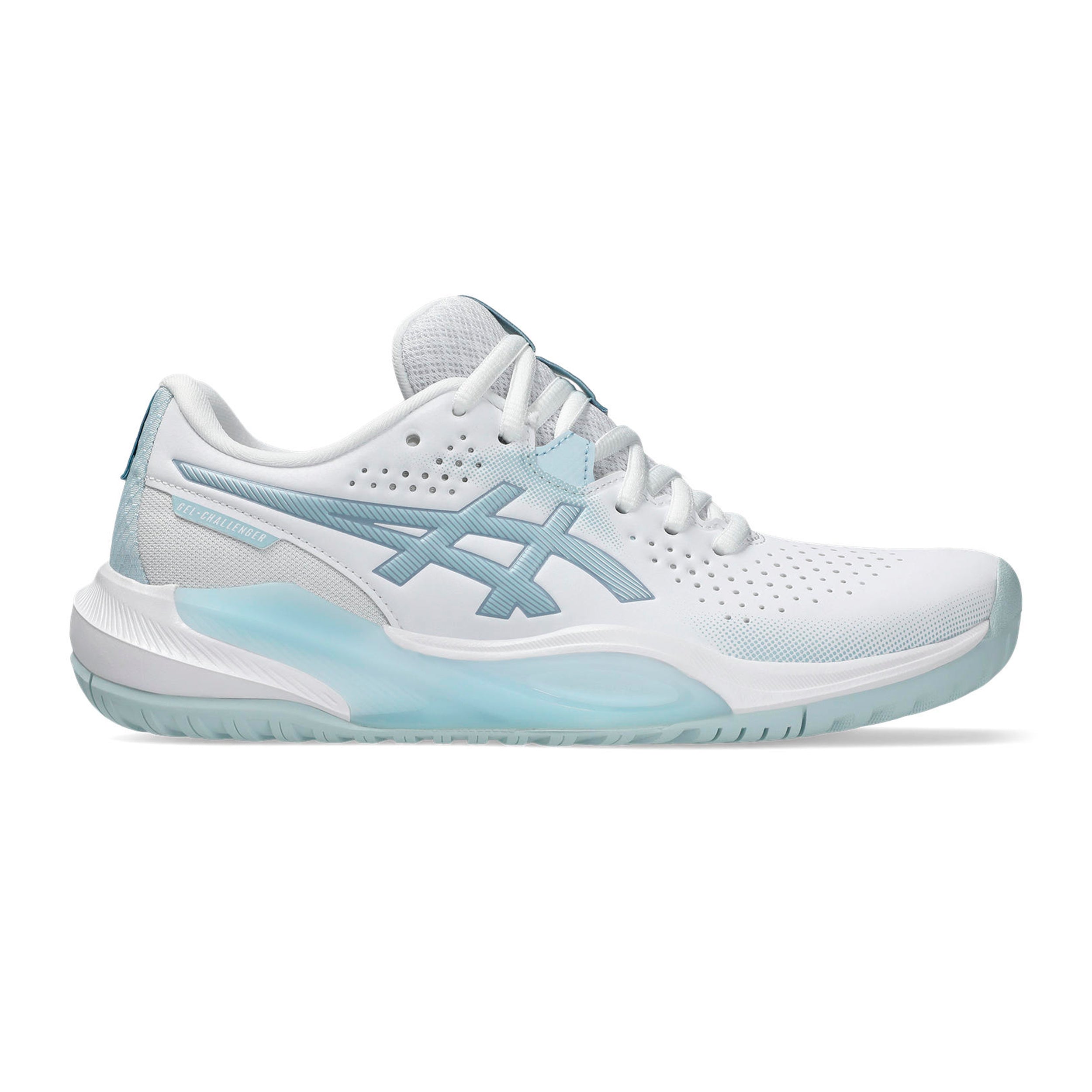 ASICS Gel-Challenger 15 All court shoe Women - white, light blue