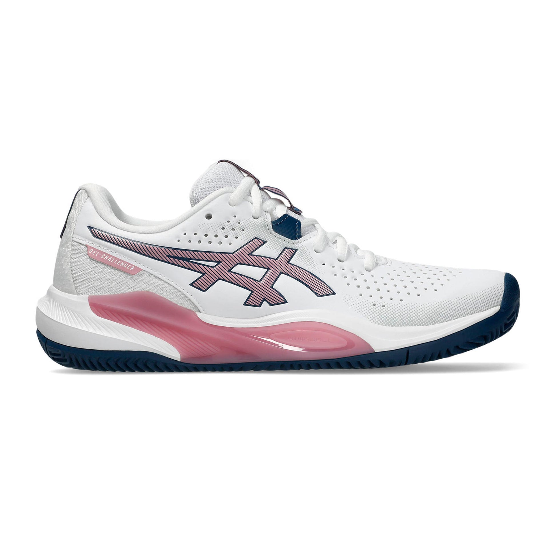 ASICS Gel-Challenger 15 Sandplatzschuh Damen - weiß, flieder