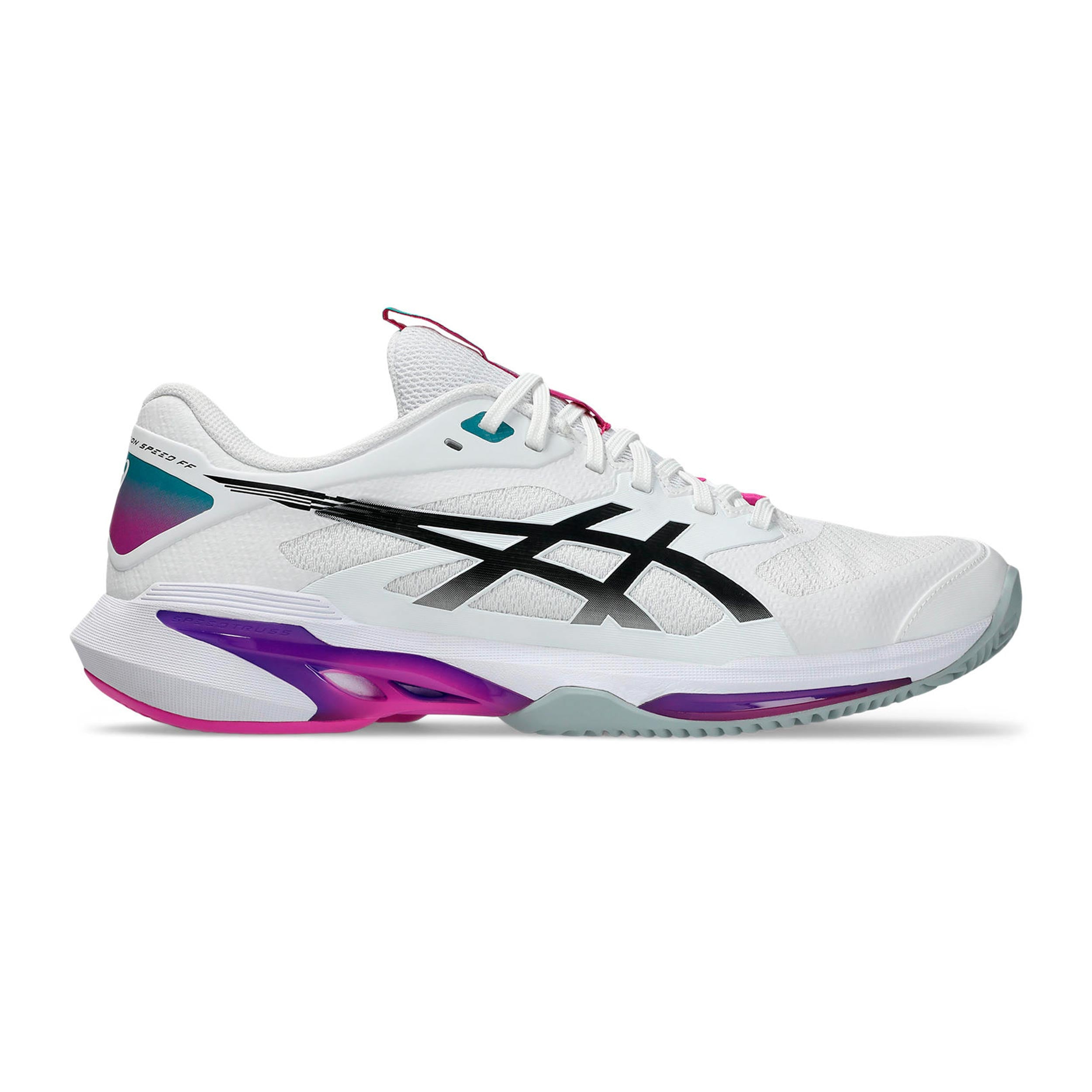 ASICS Solution Speed FF 4 Clay court shoe Men - white, pink