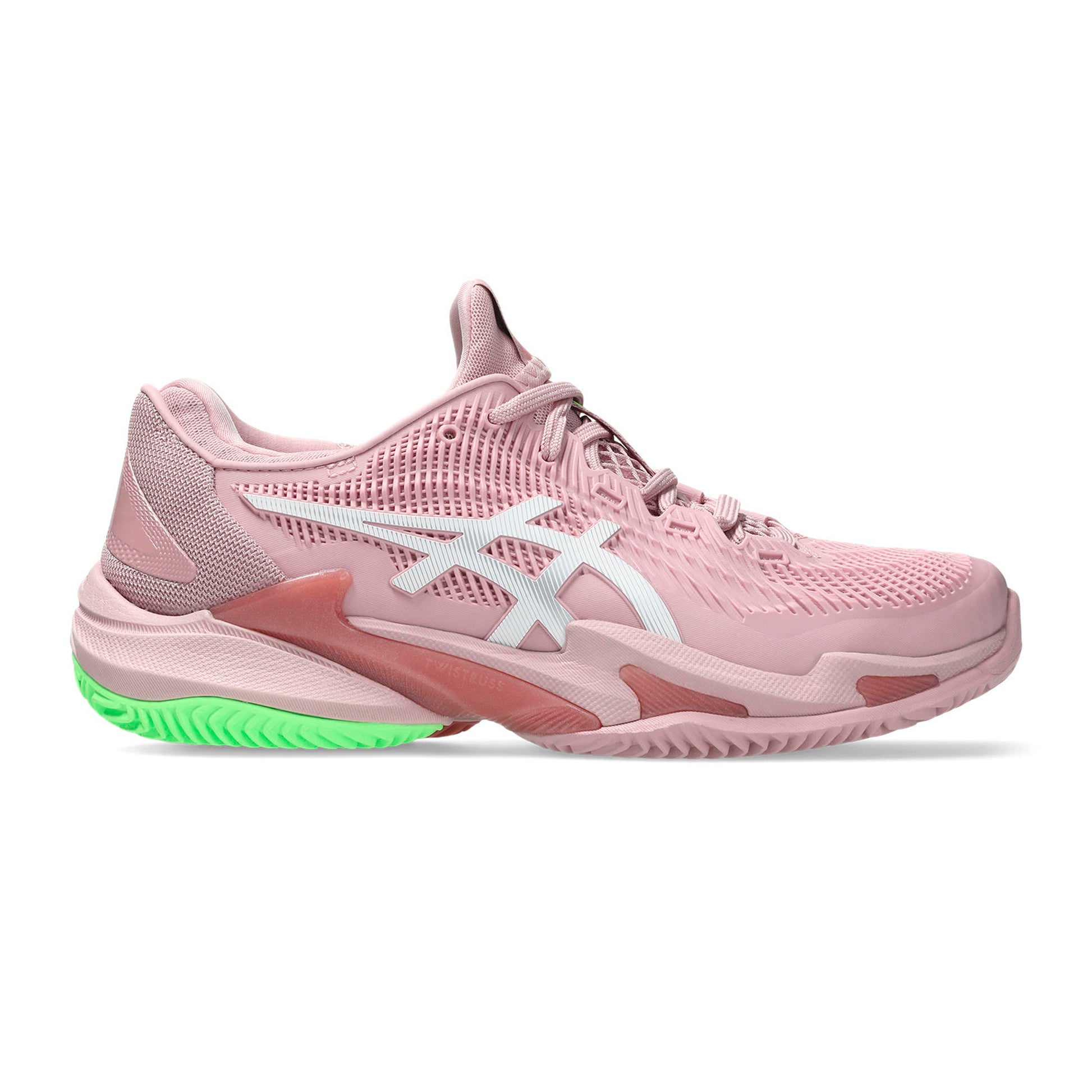 ASICS Court FF 3 Clay court shoe Women - pink, white