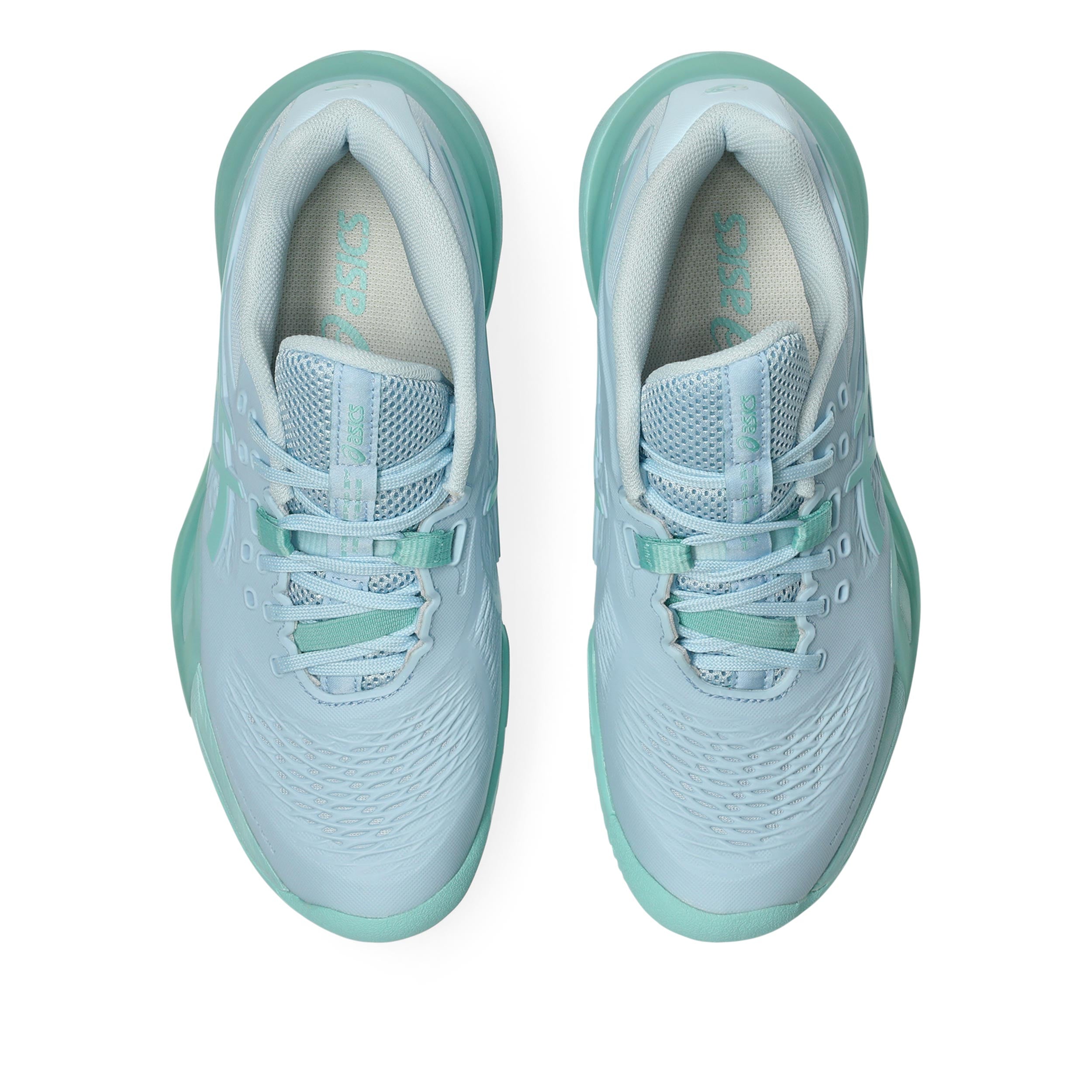 Gel-Resolution X Clay court shoe Women - light blue, mint | Tennis