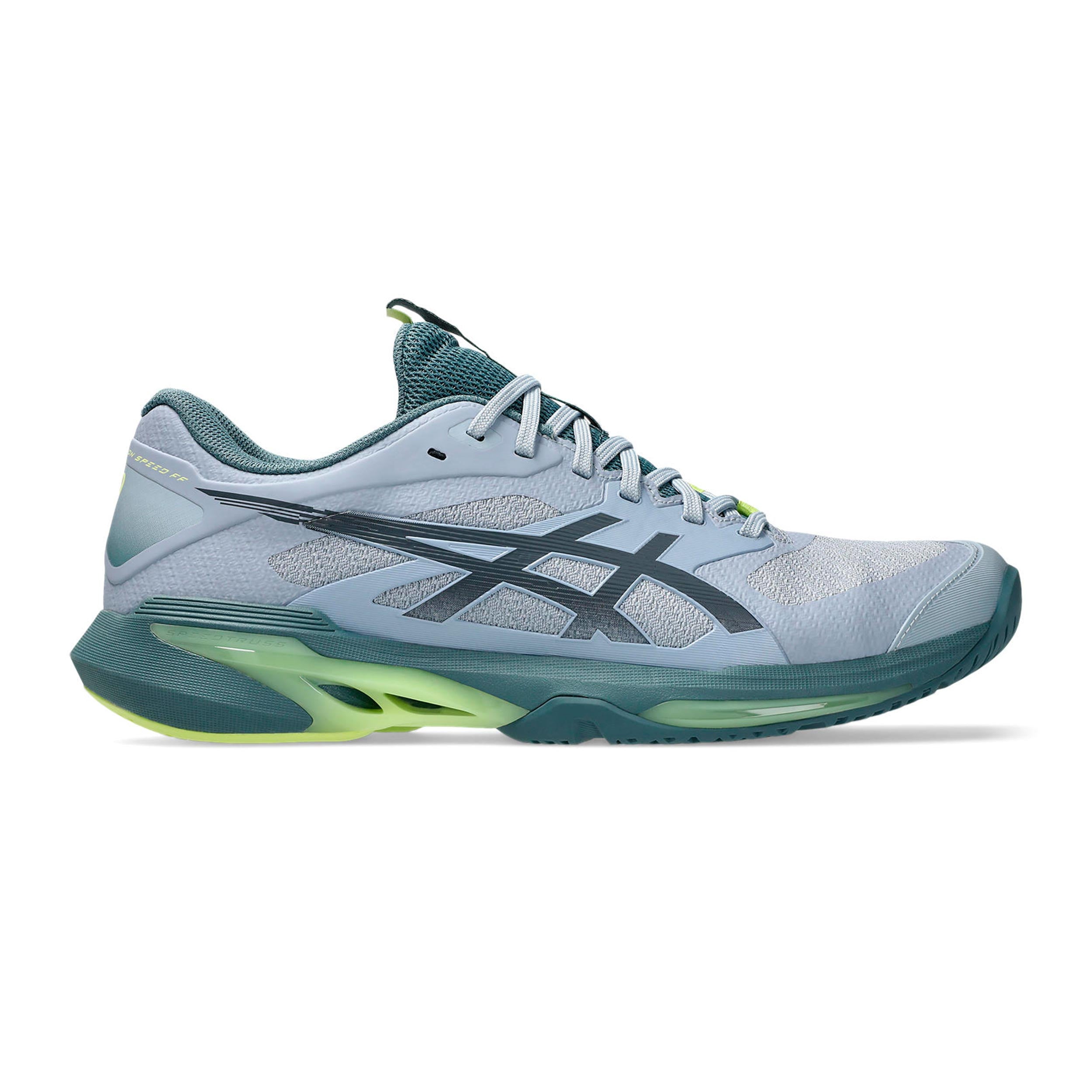 ASICS Solution Speed FF 4 All court shoe Men - grey, lime