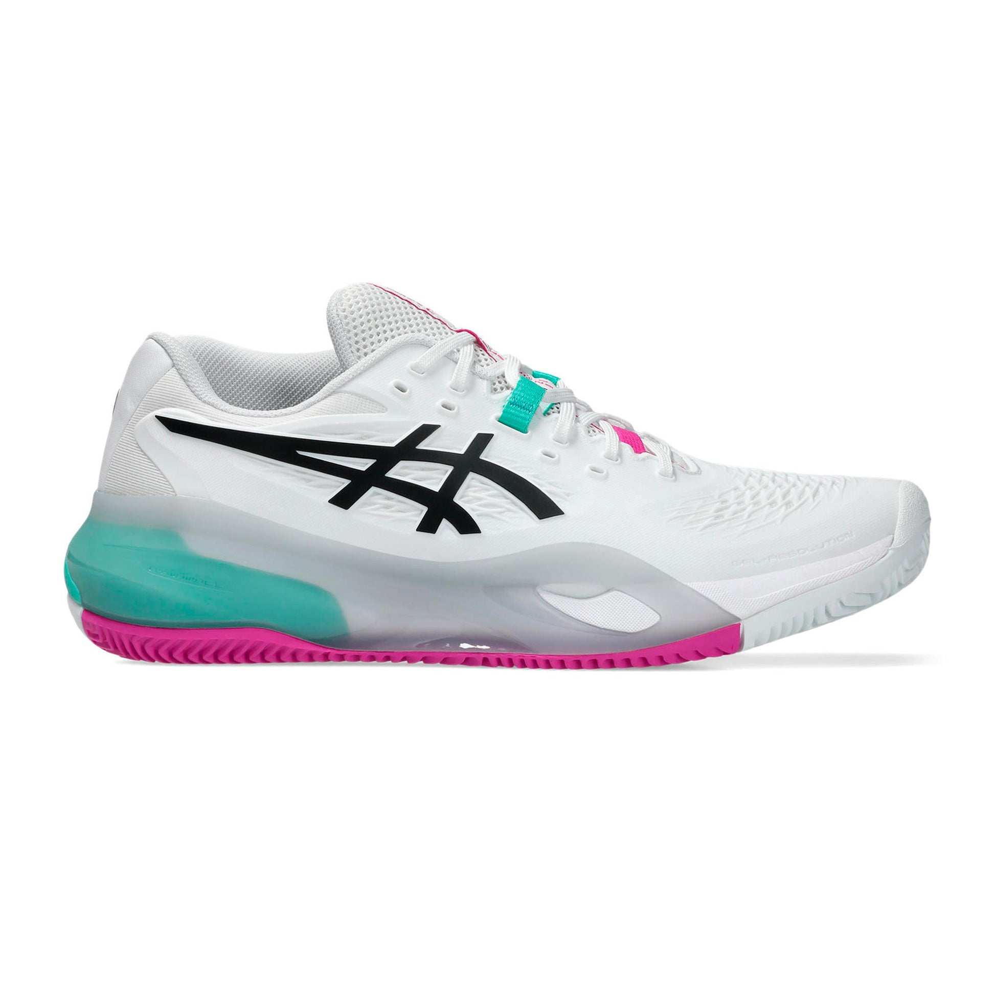 ASICS Gel-Resolution X Clay court shoe Men - white, pink