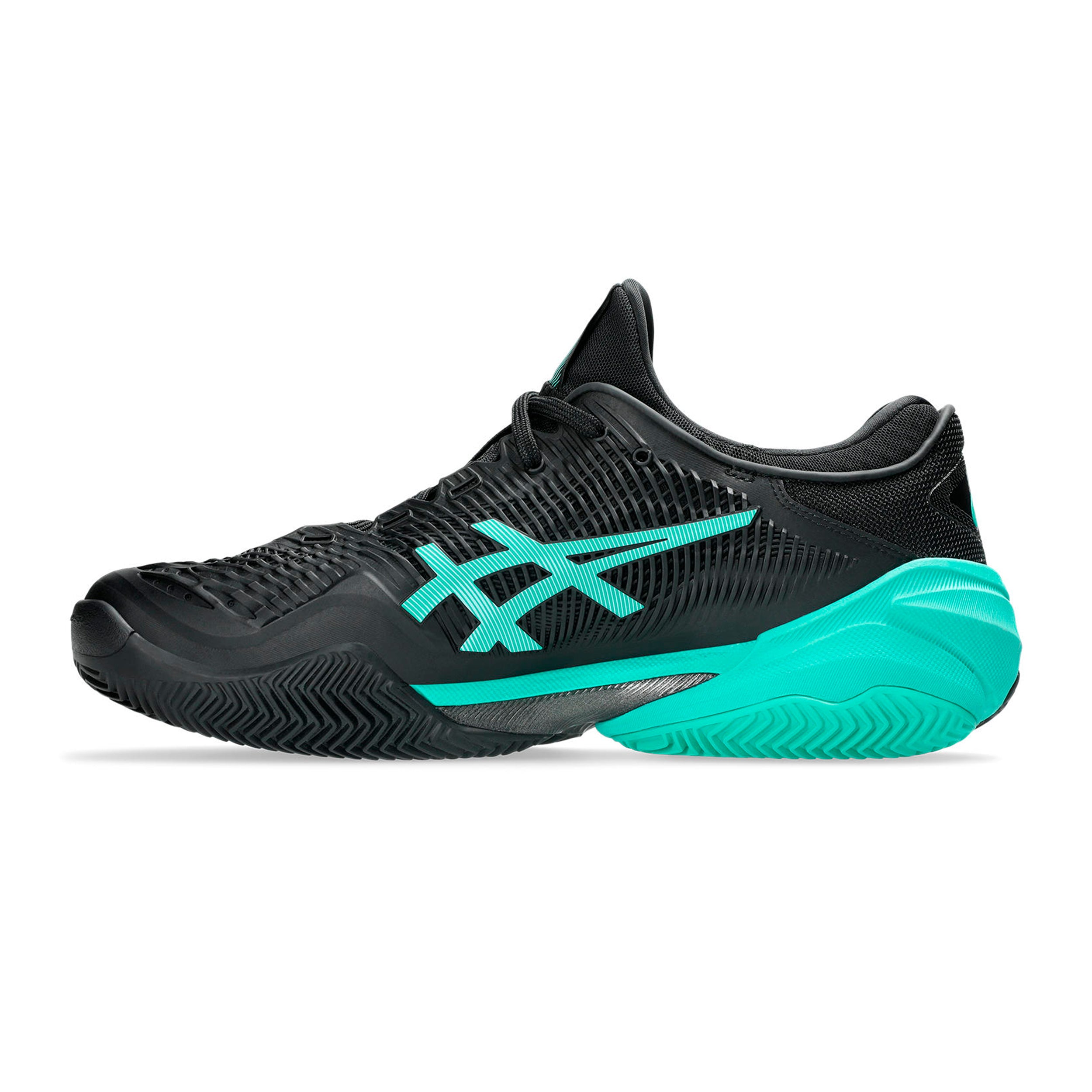 ASICS Court FF テニスシューズ ブラック30cm Court FF 3 Clay court shoe Men - black, turquoise | Tennis-Point