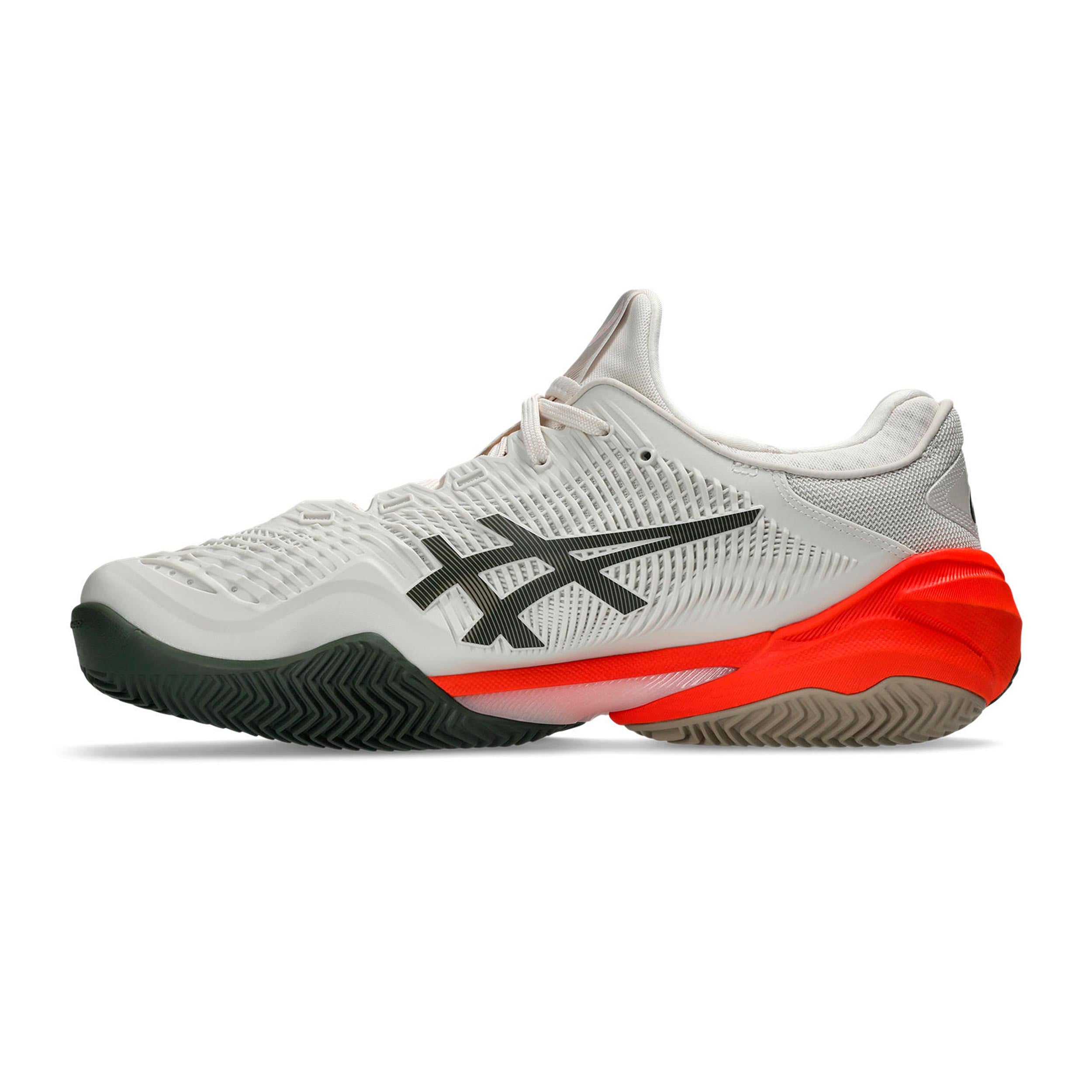 Court FF 3 Clay court shoe Men - cream, neon orange | Tennis-Point