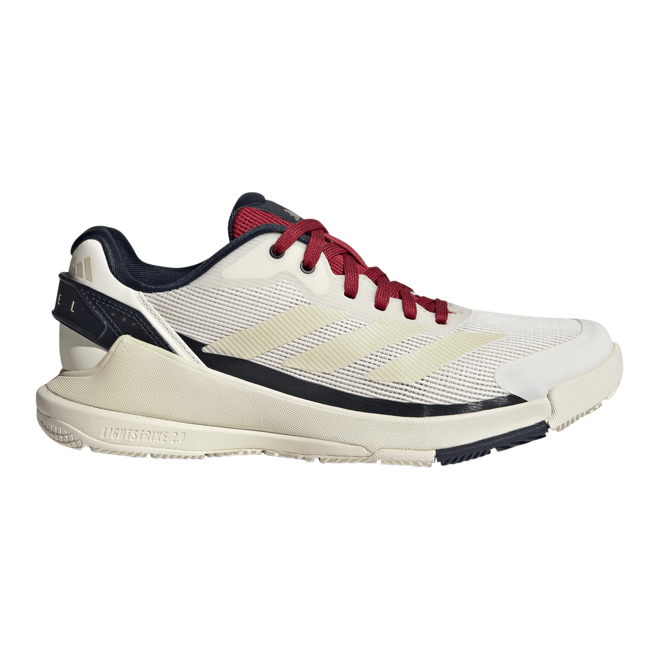 adidas Crazyquick LS Padelschuh Damen - weiß, dunkelblau