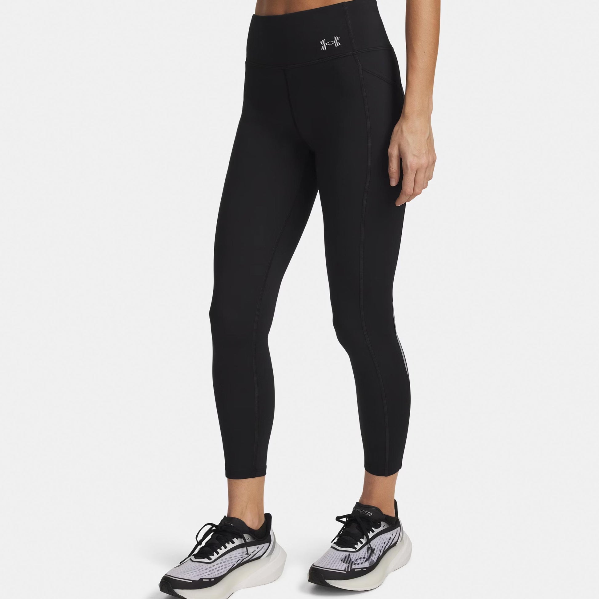 Under Armour Velociti Ankle  Running tights Women-black, silver