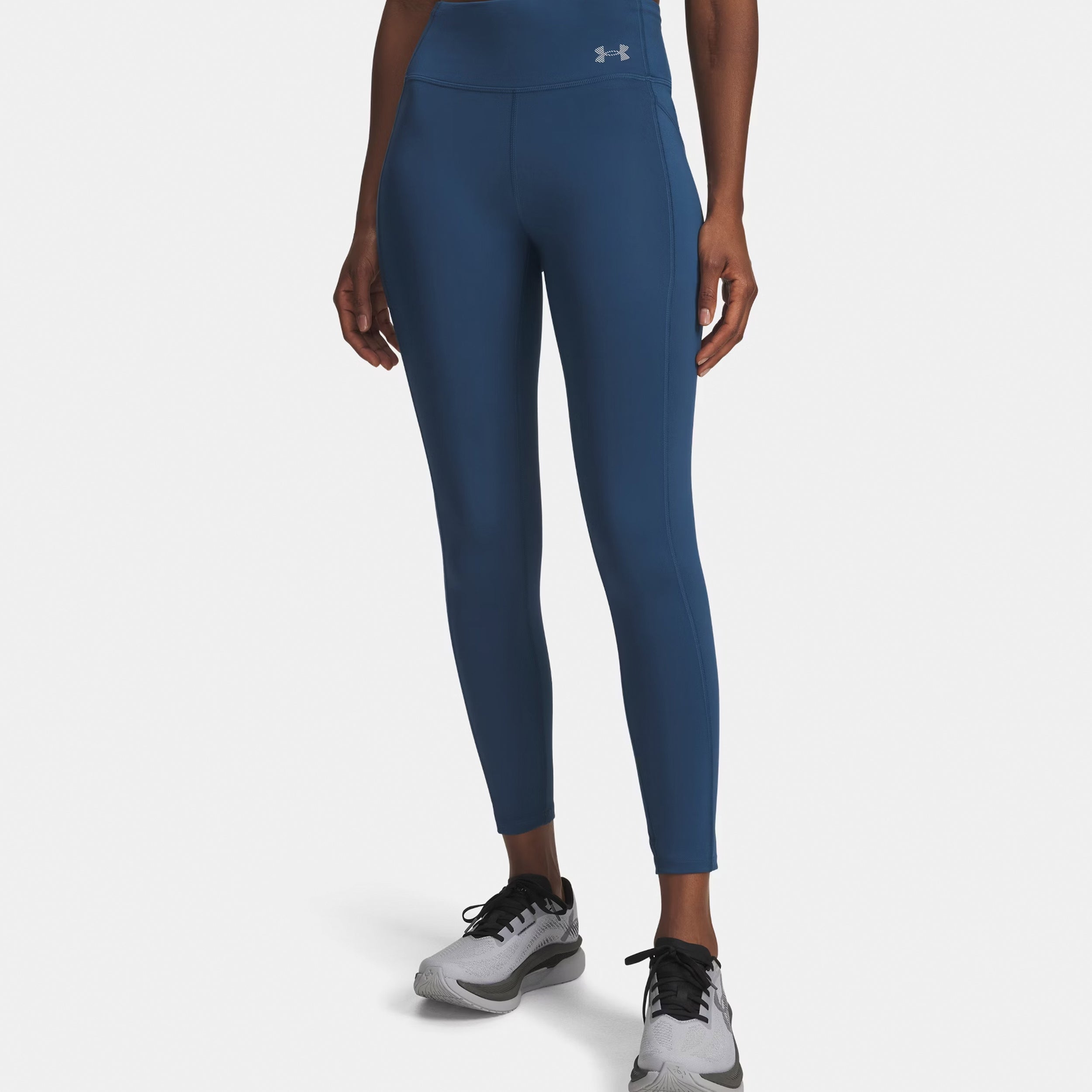 Under Armour Velociti Ankle  Running tights Women-blue, silver