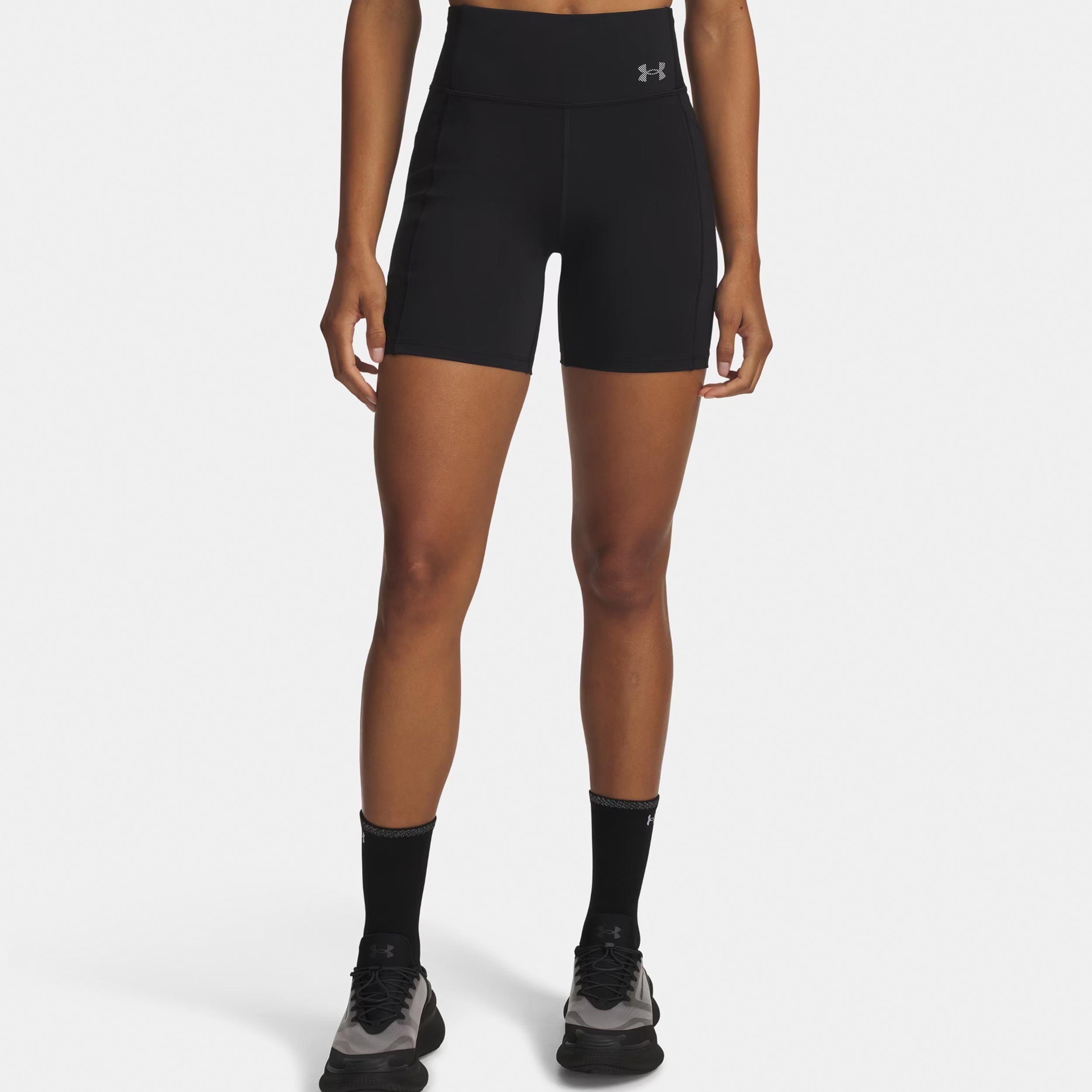 Under Armour Velociti 6in Fitted  Running shorts Women-black, silver