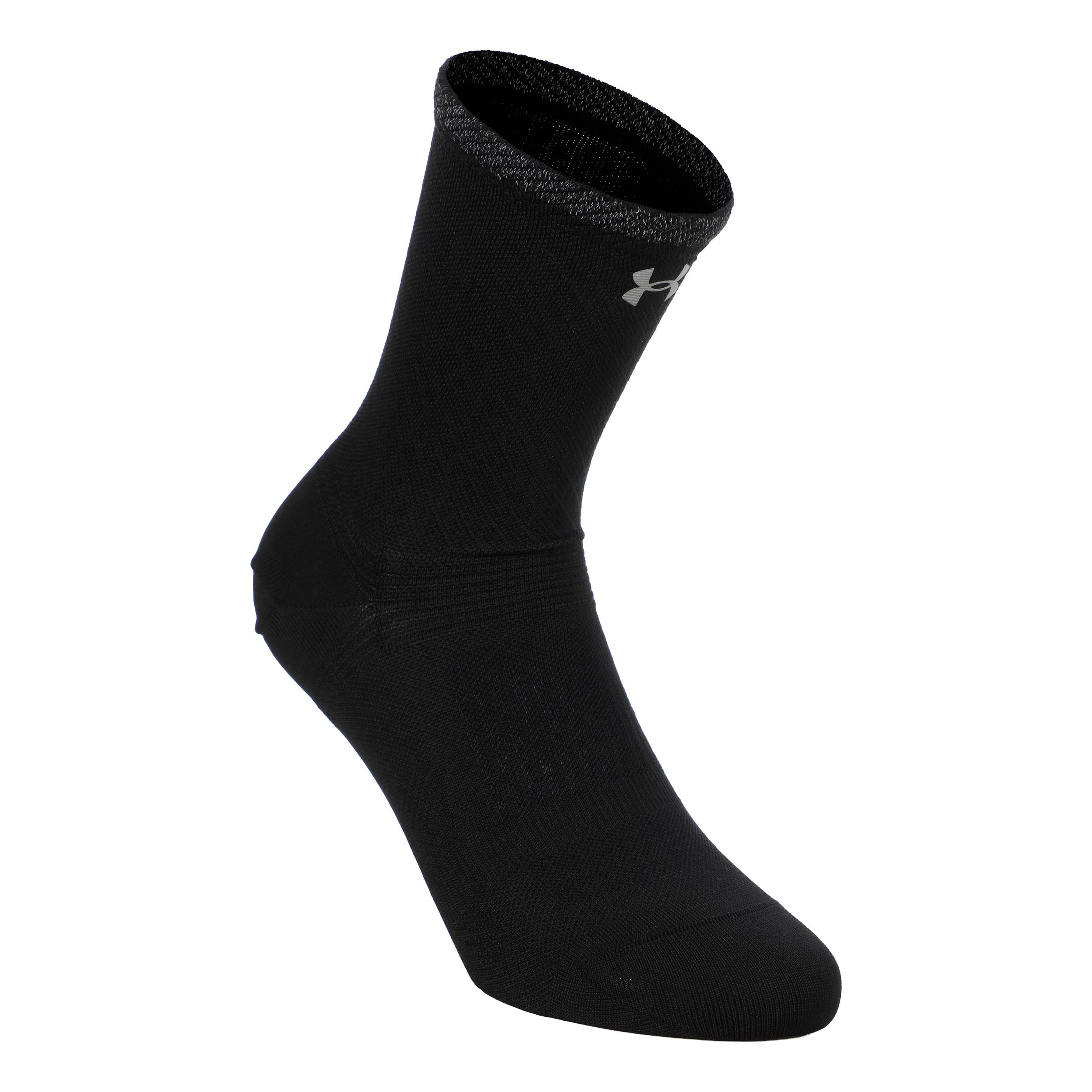 Under Armour Velociti Lite Crew  Running Socks Unisex-black, black