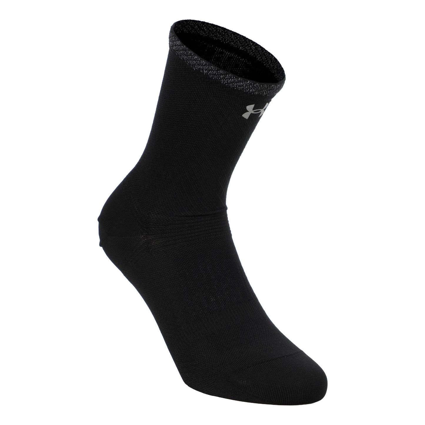 Under Armour Velociti Lite Crew  Running Socks Unisex-black, black
