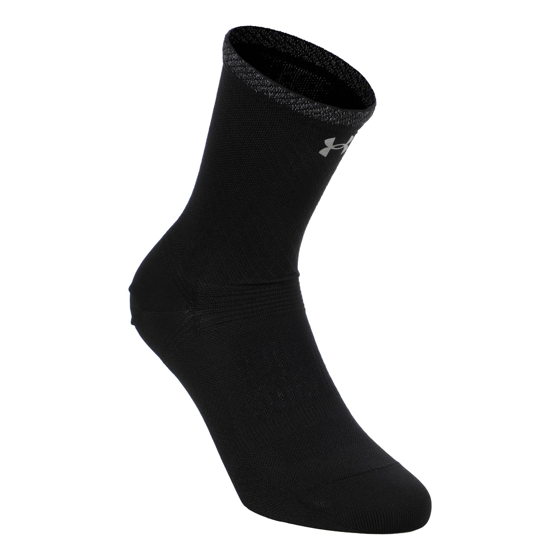 Under Armour Velociti Lite Crew  Running Socks Unisex-black, black