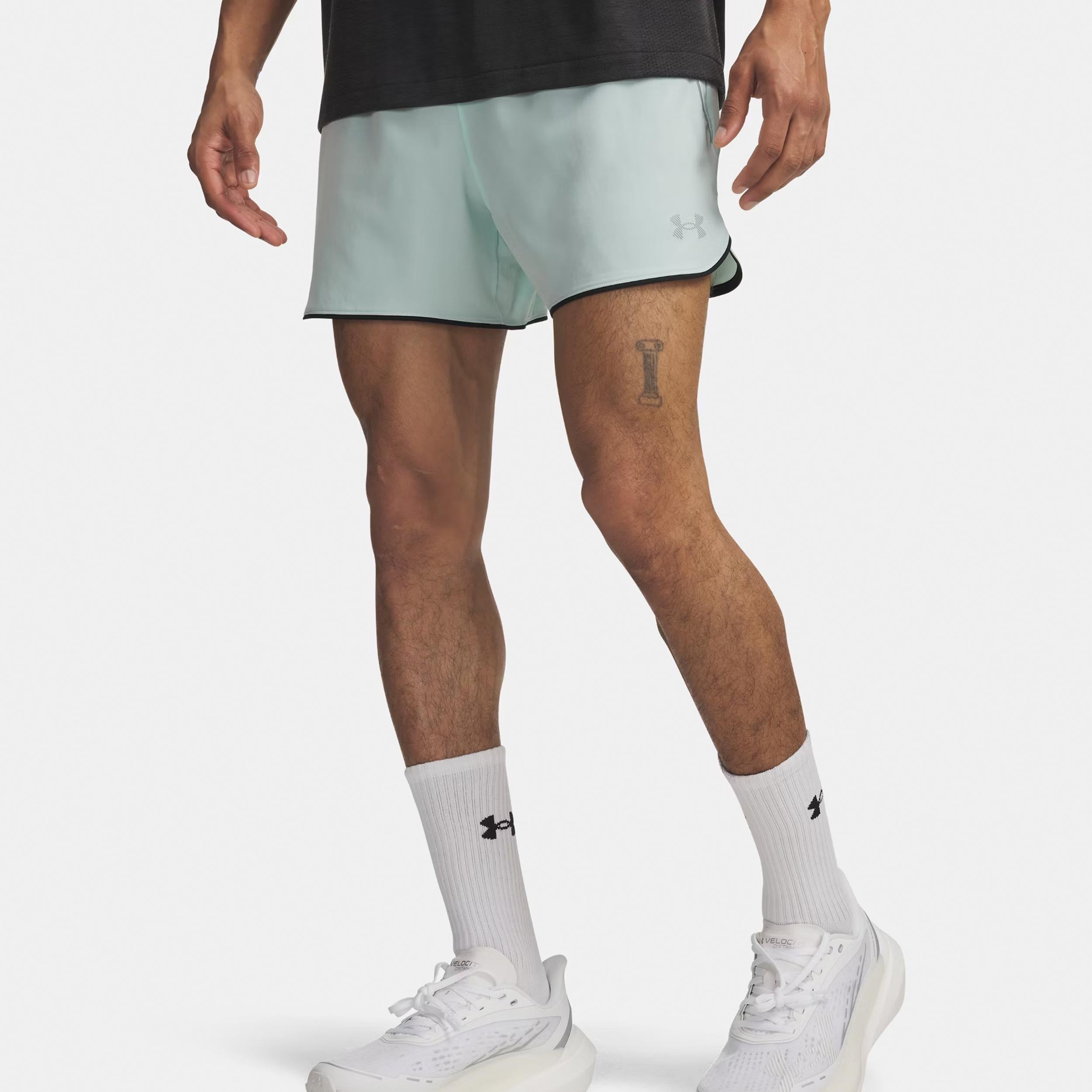 Under Armour Velociti Pro 5in  Running shorts Men - mint, silver