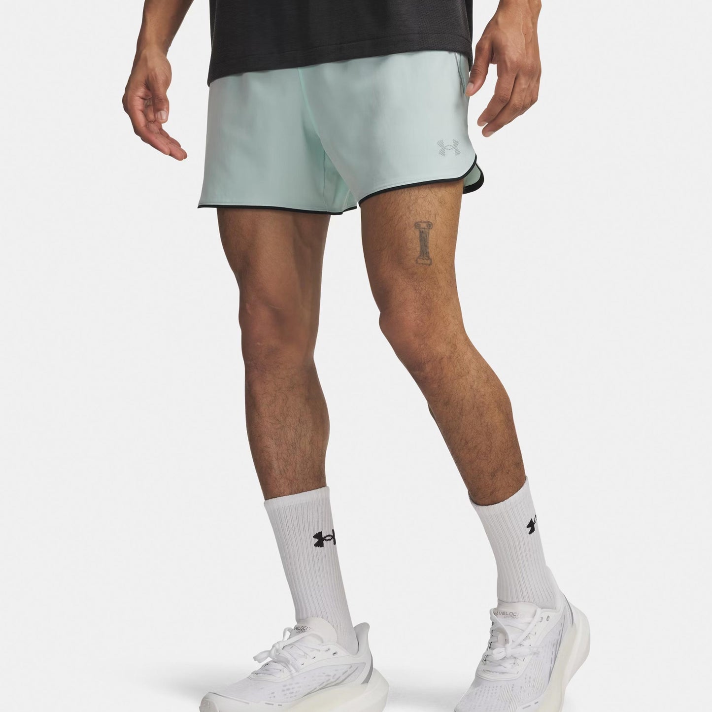 Under Armour Velociti Pro 5in  Running shorts Men - mint, silver